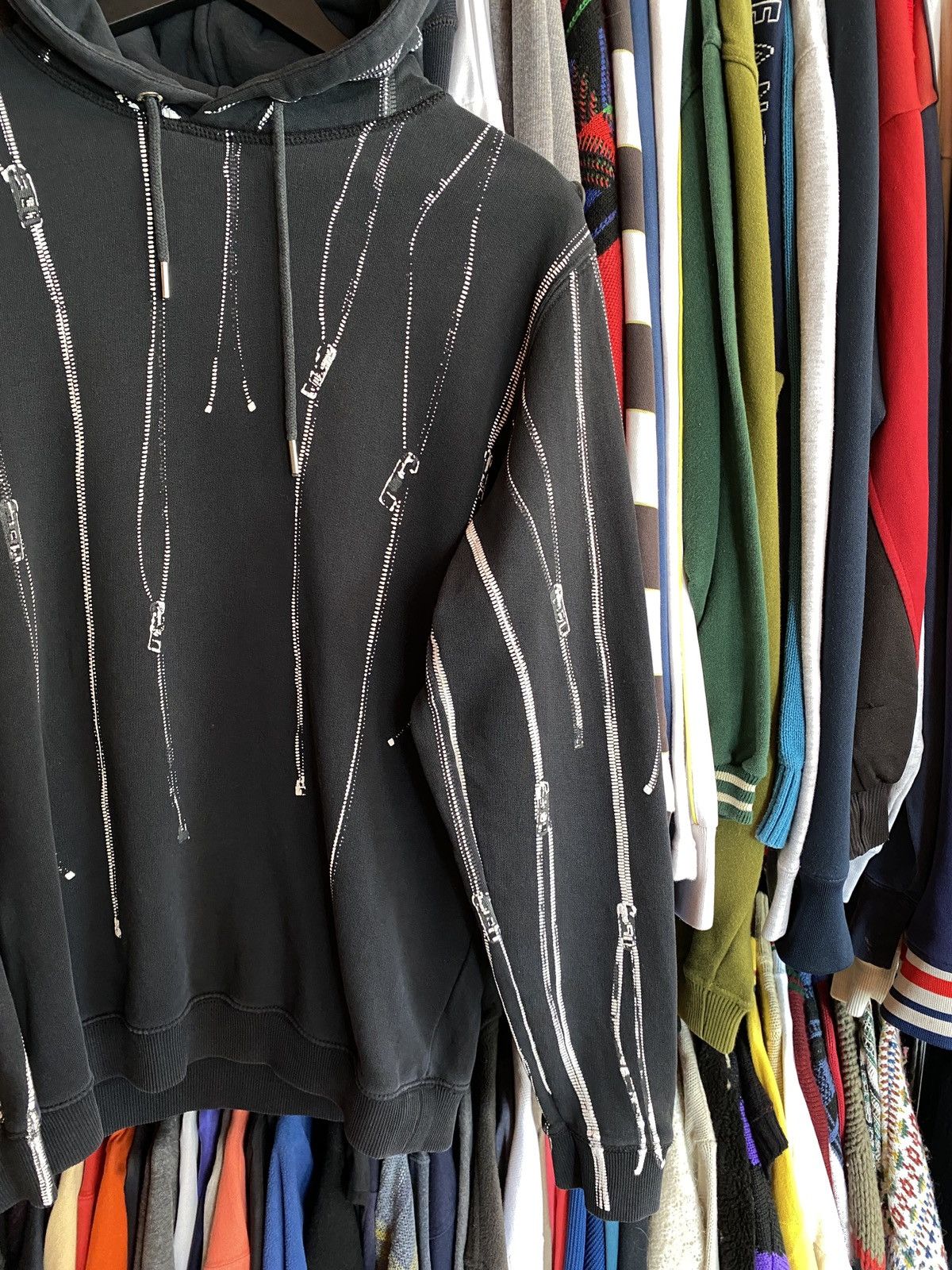 Diesel VINTAGE DIESEL ZIP PRINT HOODIE AVANT GARDE Size US S / EU 44-46 / 1 - 5 Thumbnail