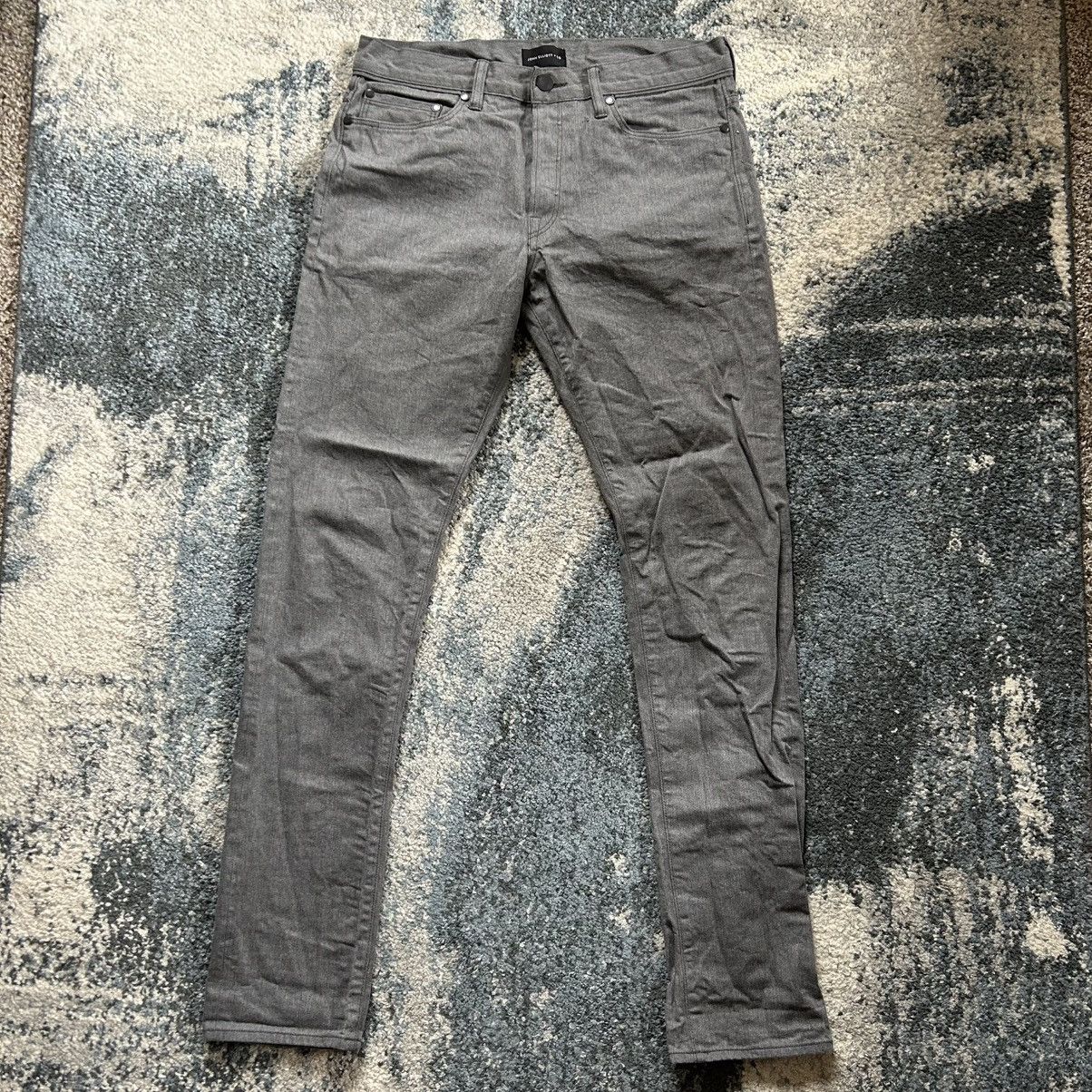 John Elliott John Elliot the Cast 2 hatched charcoal grey slim skinny Size US 31 - 1 Thumbnail