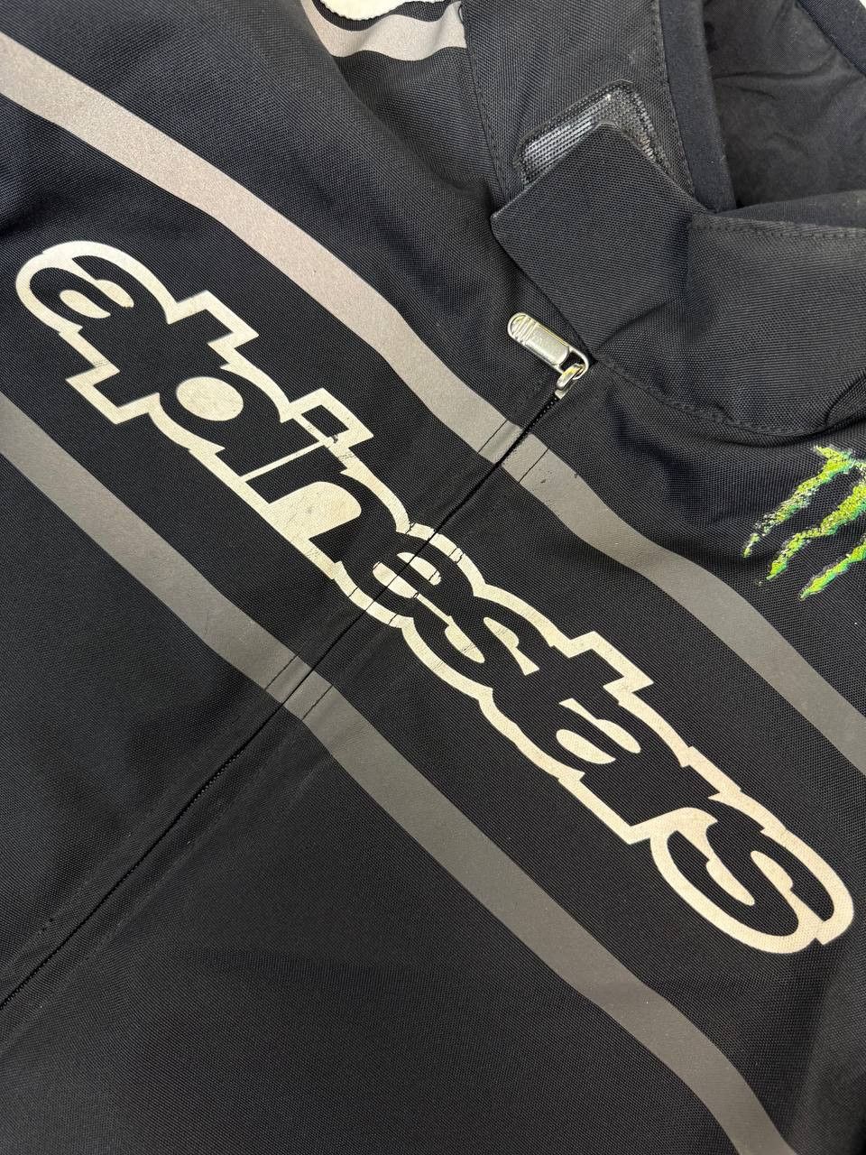 Alpinestars Alpinestars Monster Energy Moto Jacket Armoured Padded Lined Size US L / EU 52-54 / 3 - 4 Thumbnail