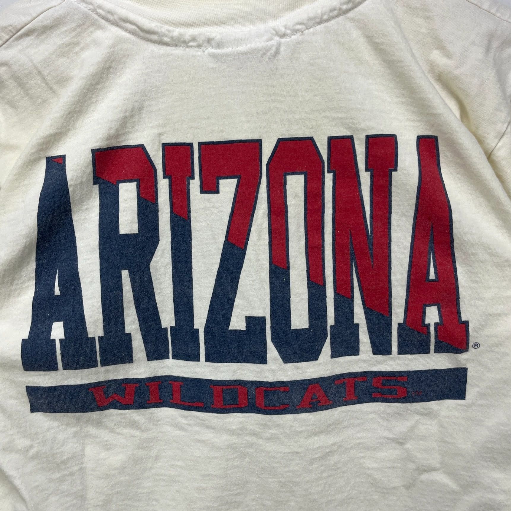 Vintage VINTAGE Arizona Wildcats Shirt Long Sleeve M White Mens 90s Size US M / EU 48-50 / 2 - 4 Thumbnail