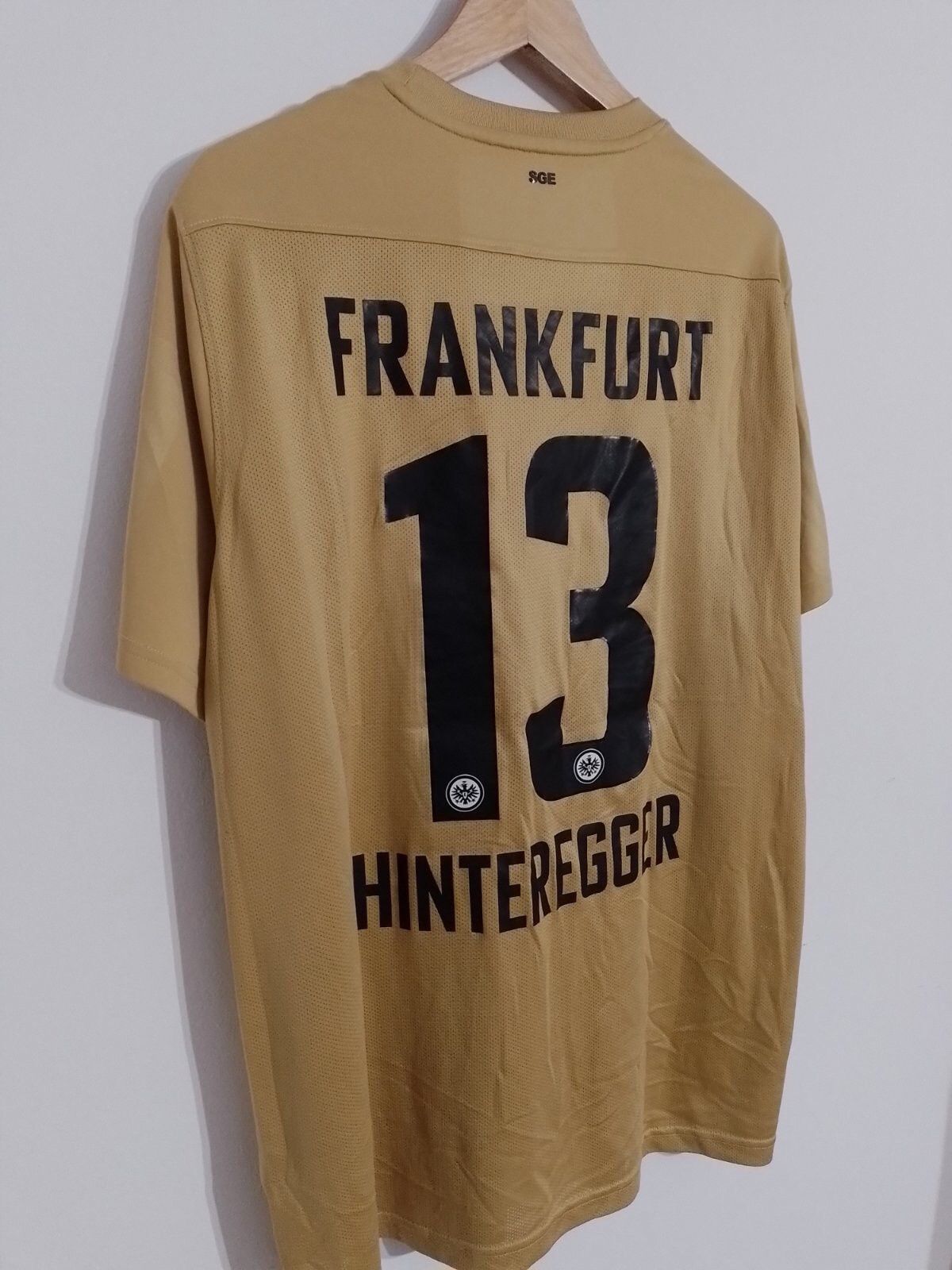 Nike RARE Frankfurt Jersey Hinteregger Cider Third Kit 2019-2020 Size US XXL / EU 58 / 5 - 3 Thumbnail