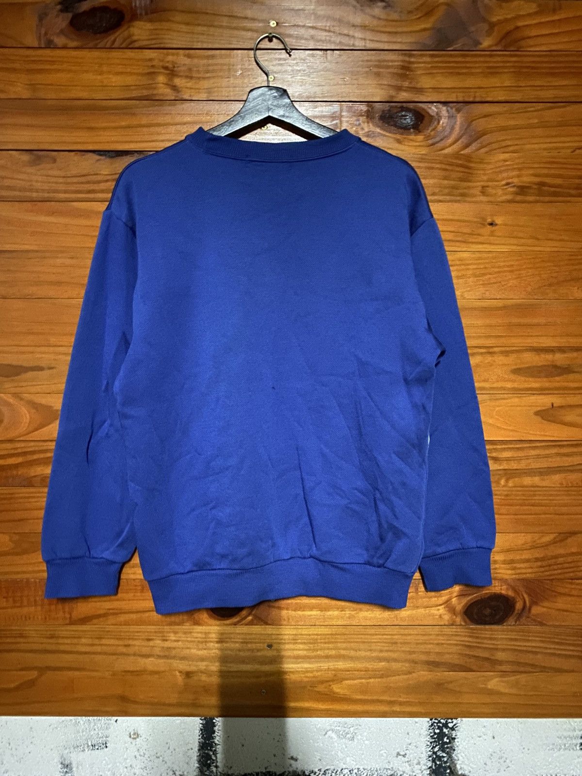 Vintage Vintage 1980s D’S Sports “Club” Sweatshirt Royal Blue Retro Size US M / EU 48-50 / 2 - 7 Thumbnail