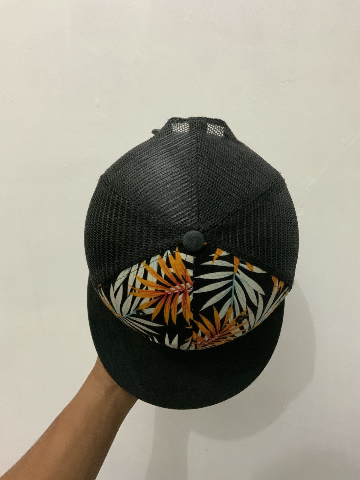 Japanese Brand Flower Art Fern Fade Trucker Hat Size ONE SIZE - 8 Thumbnail