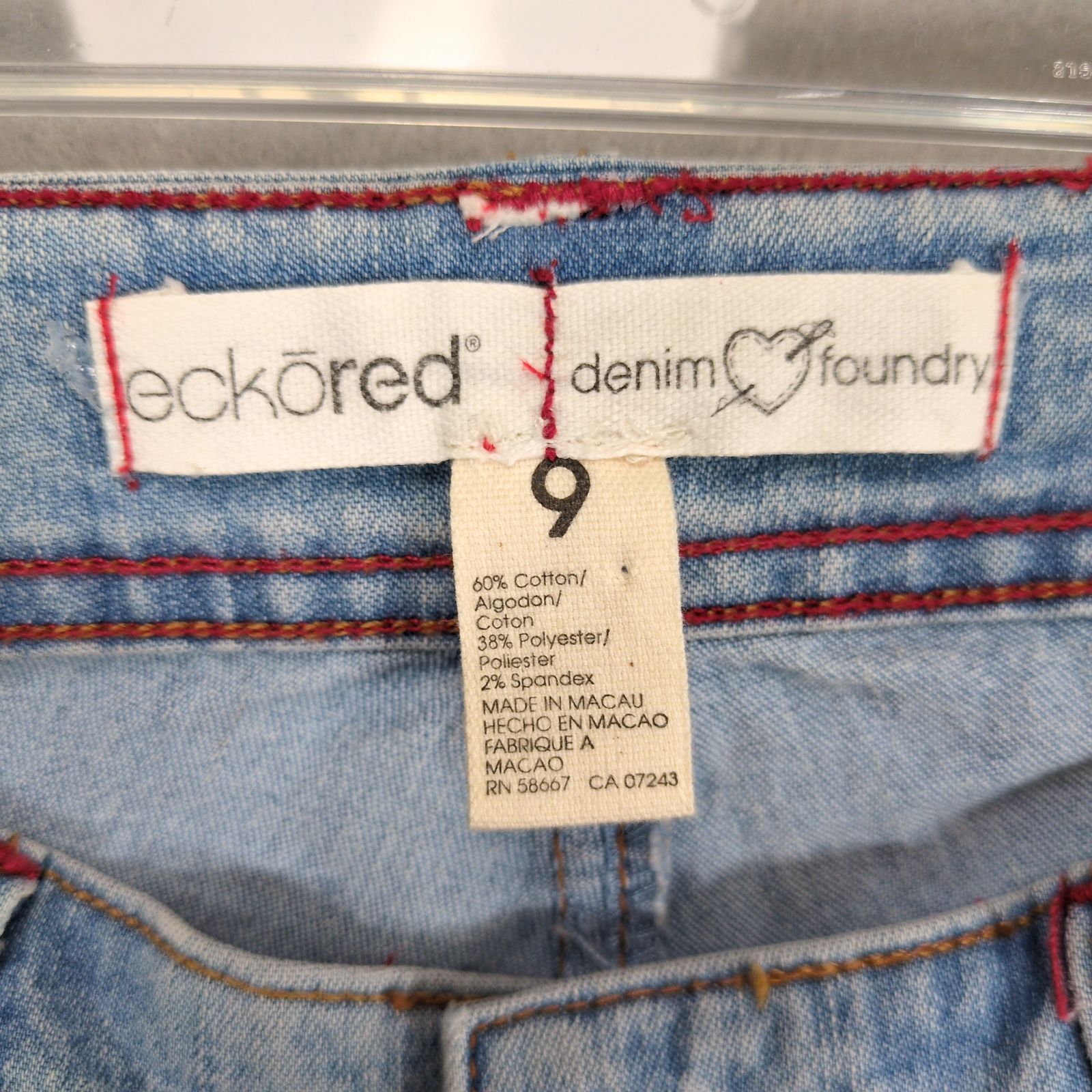 Ecko Unltd. NWT Ecko Red Denim Foundry Low Rise Bootcut Jeans 30x34 Size 30" / US 8 / IT 44 - 3 Thumbnail