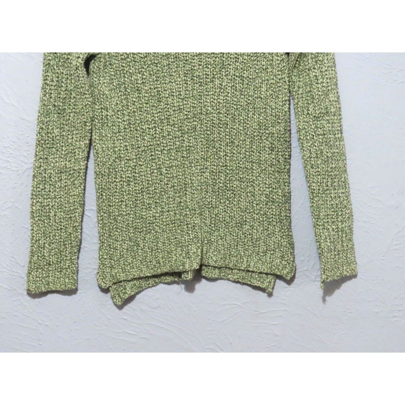 Ralph Lauren Ralph Lauren Jeans Sweater Womens S Green 100% Cotton Round Neck Open-Knit Pullover Long Sleeve Casual Travel Size S / US 4 / IT 40 - 2 Thumbnail