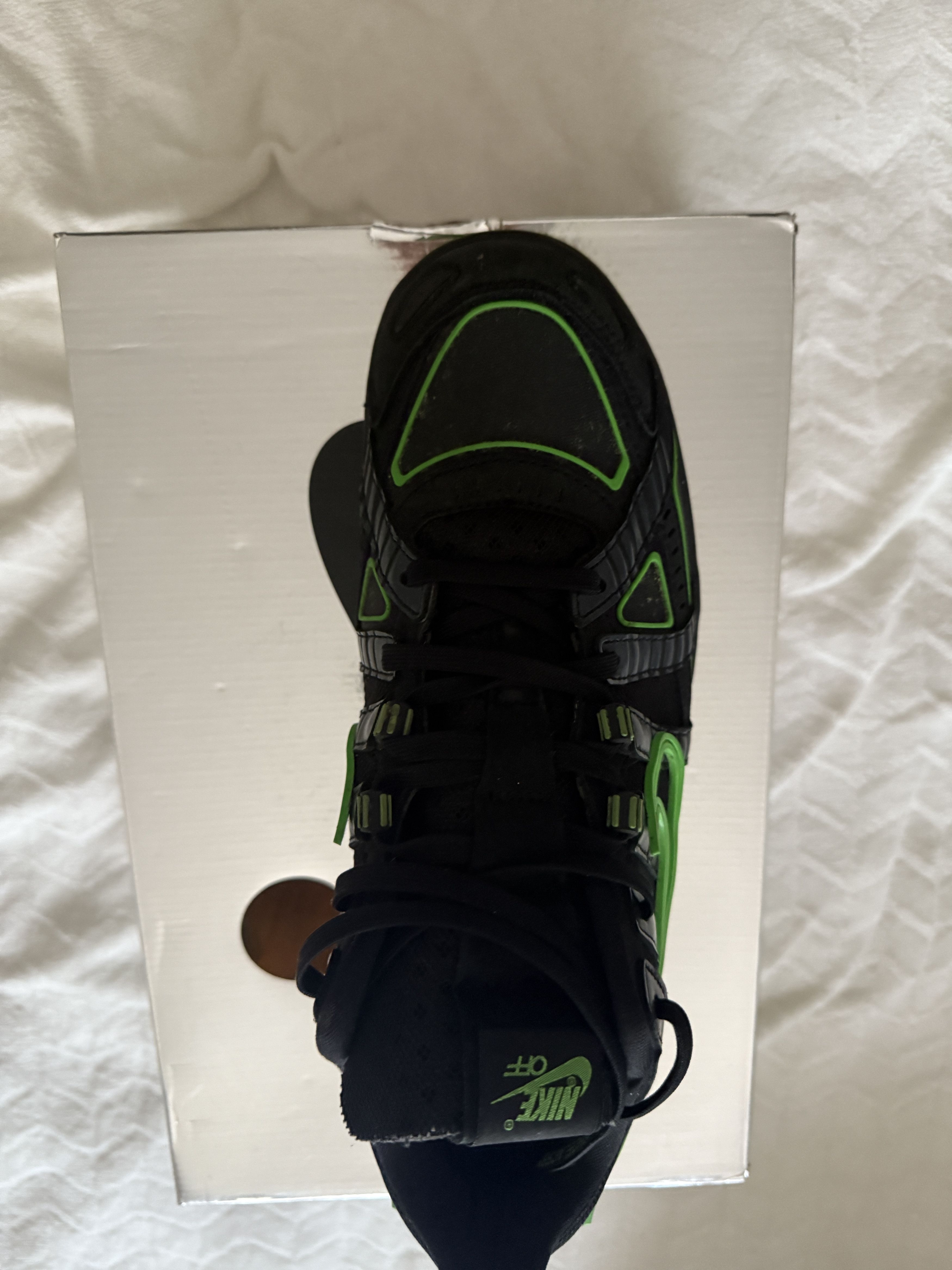 Nike × Off-White Nike Air Rubber dunk "Green Strike" Size US 12 / EU 45 - 3 Thumbnail