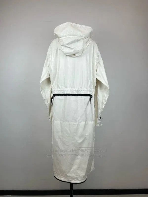 Burberry Burberry Women's L-Size White Cotton Coat. Size L / US 10 / IT 46 - 4 Thumbnail