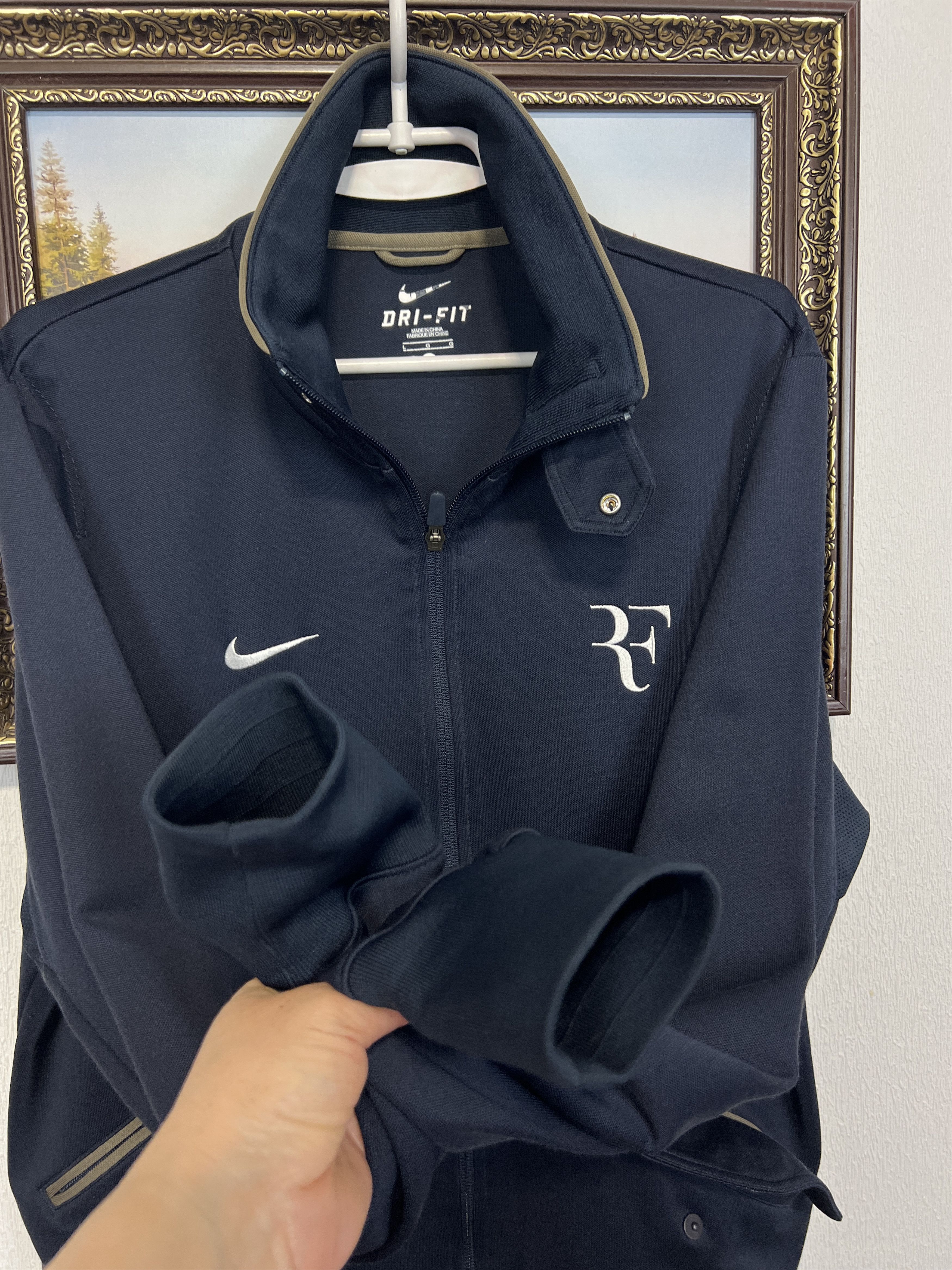 Nike Roger Federer RF ATP Finals Tennis Jacket Rafa Nadal Track Size US L / EU 52-54 / 3 - 7 Thumbnail