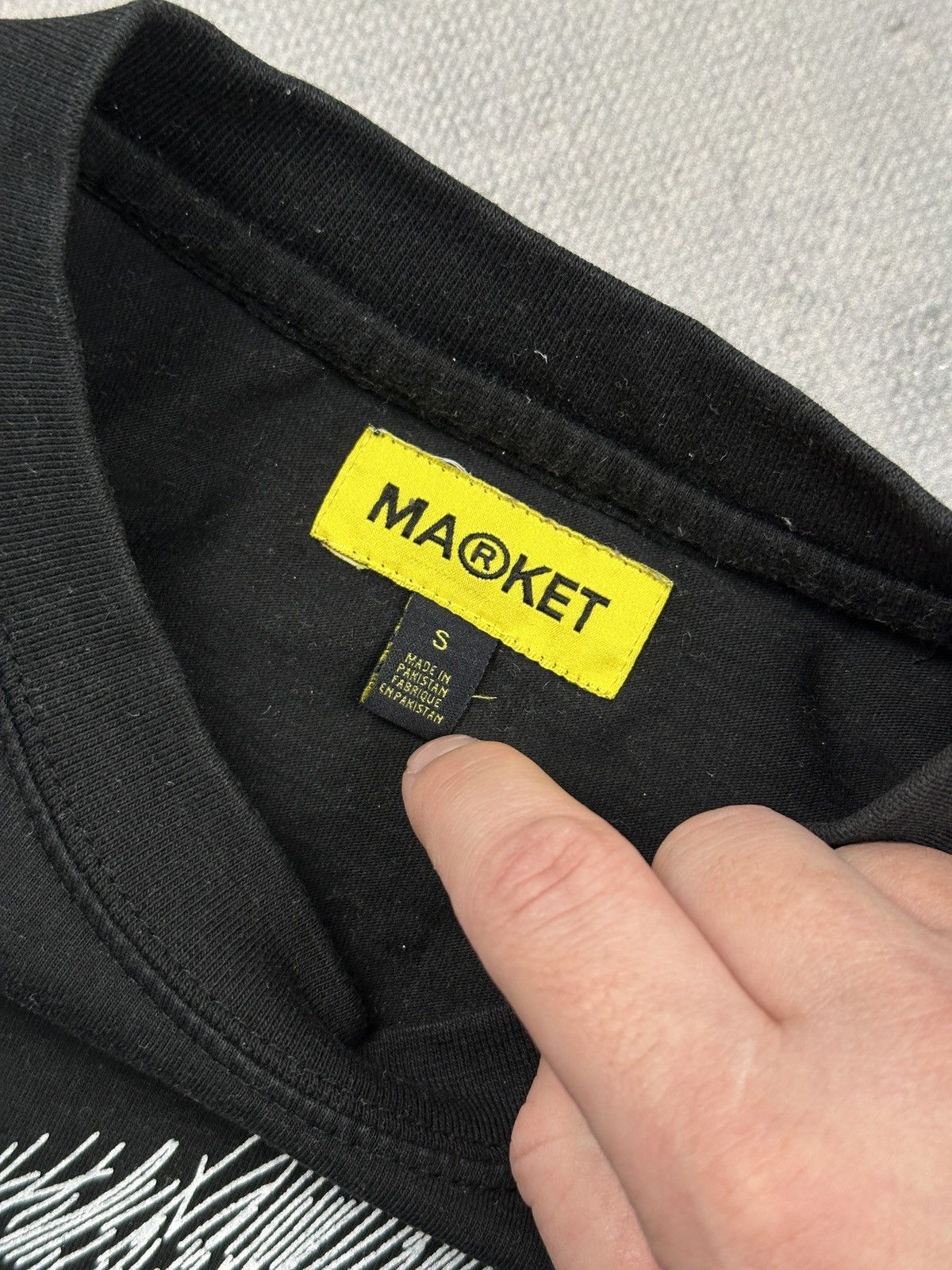 Market Market Good Boy Security Dog Graphic T Shirt Streetwear Y2K Size US S / EU 44-46 / 1 - 10 Thumbnail