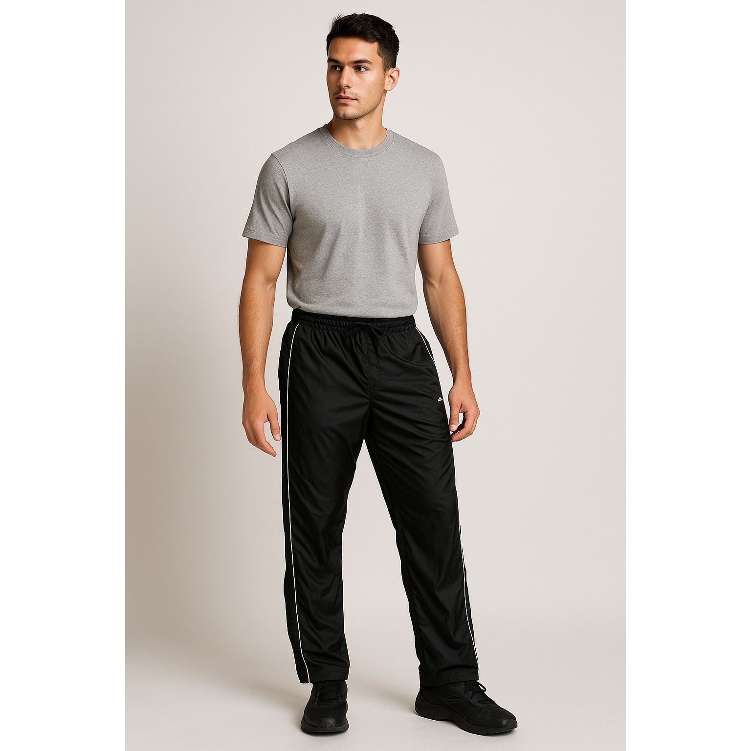 Avia Retro Black Track Pants Avia Men’s M Streetwear Sport Style Size US 33 - 1 Thumbnail