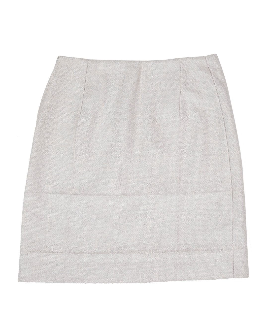 Prada Prada F/W1998 White Wool Skirt Size 28" / US 6 / IT 42 - 3 Thumbnail