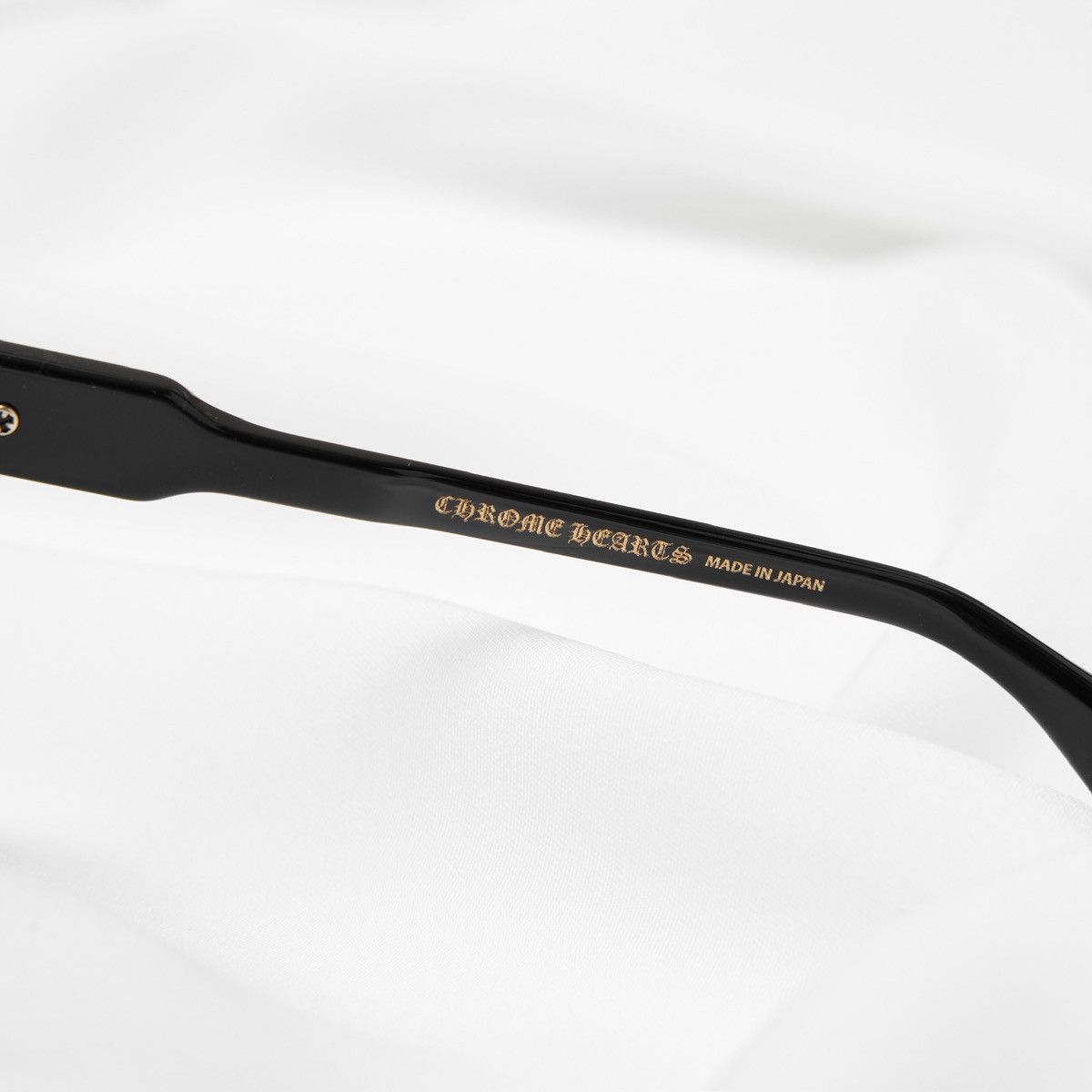 Chrome Hearts CHROME HEARTS BULGE BLACK GOLD PLATED GLASSES Size ONE SIZE - 5 Thumbnail