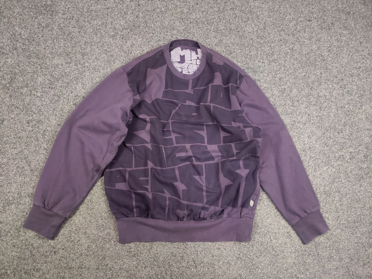 Maharishi Vintage Maharishi Mhi Not War art Logo Purple Sweatshirt Size US XL / EU 56 / 4 - 12 Thumbnail