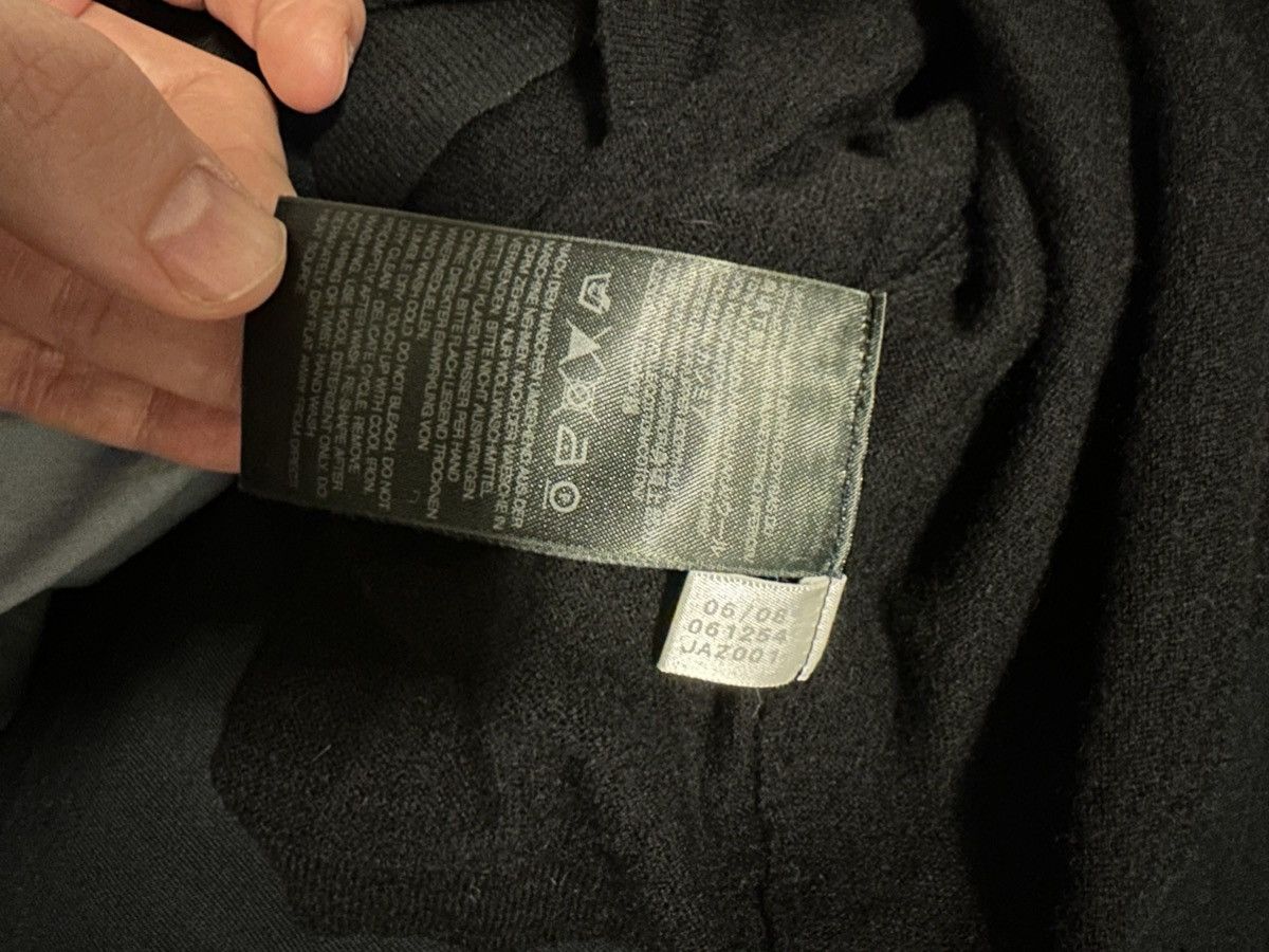 Y3 Yohji Yamamoto cashmere long sleeve shirt