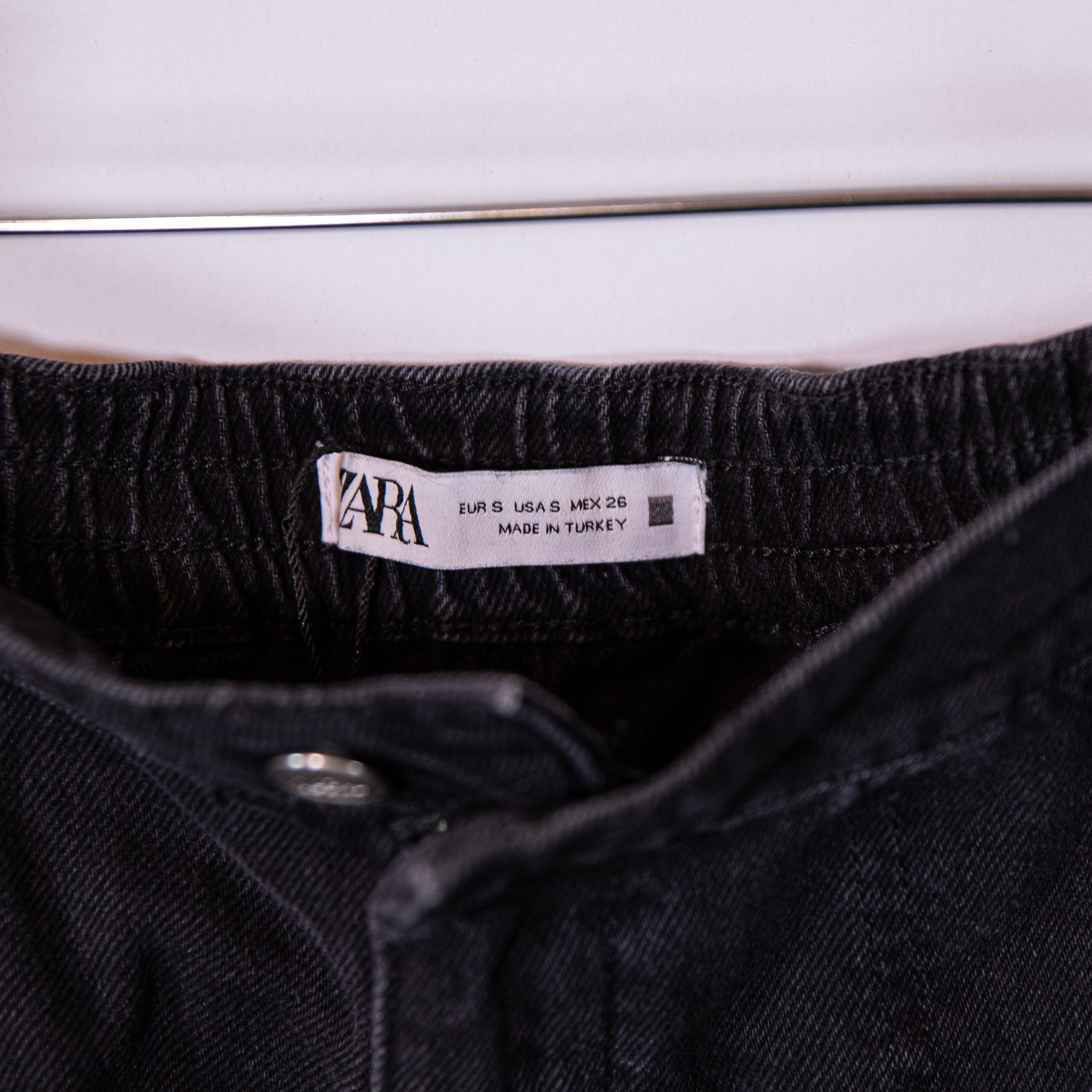 Zara Zara Cotton Barrel Leg Ankle Cinch Cargo Size 27" / US 4 / IT 40 - 3 Thumbnail