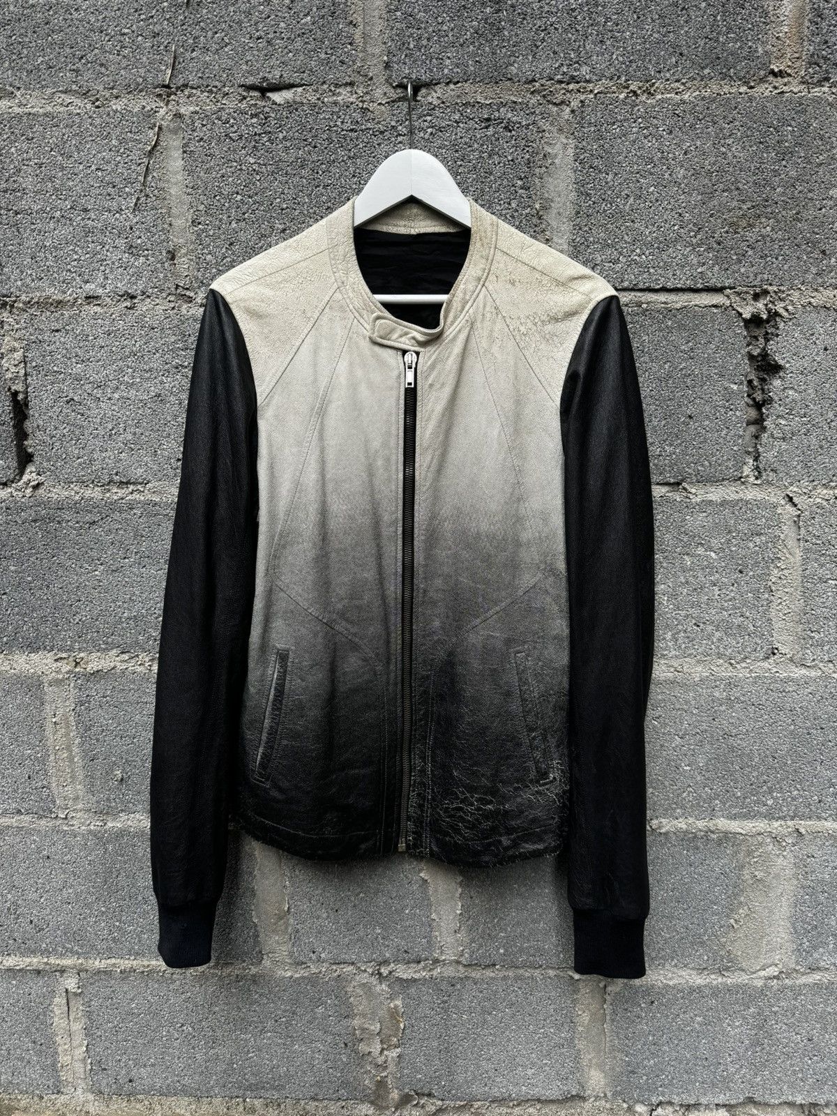 Rick Owens SS09 Rick Owens Strutter Gradient Leather Jacket | Grailed