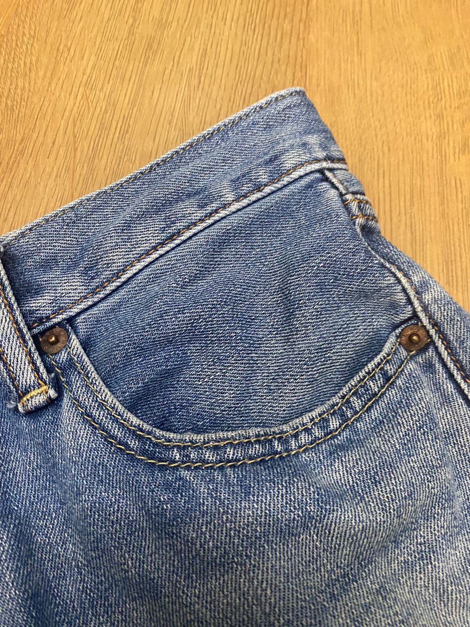 Japanese Brand Vintage Uniqlo Jeans Straight Distressed Denim Size US 30 / EU 46 - 8 Thumbnail