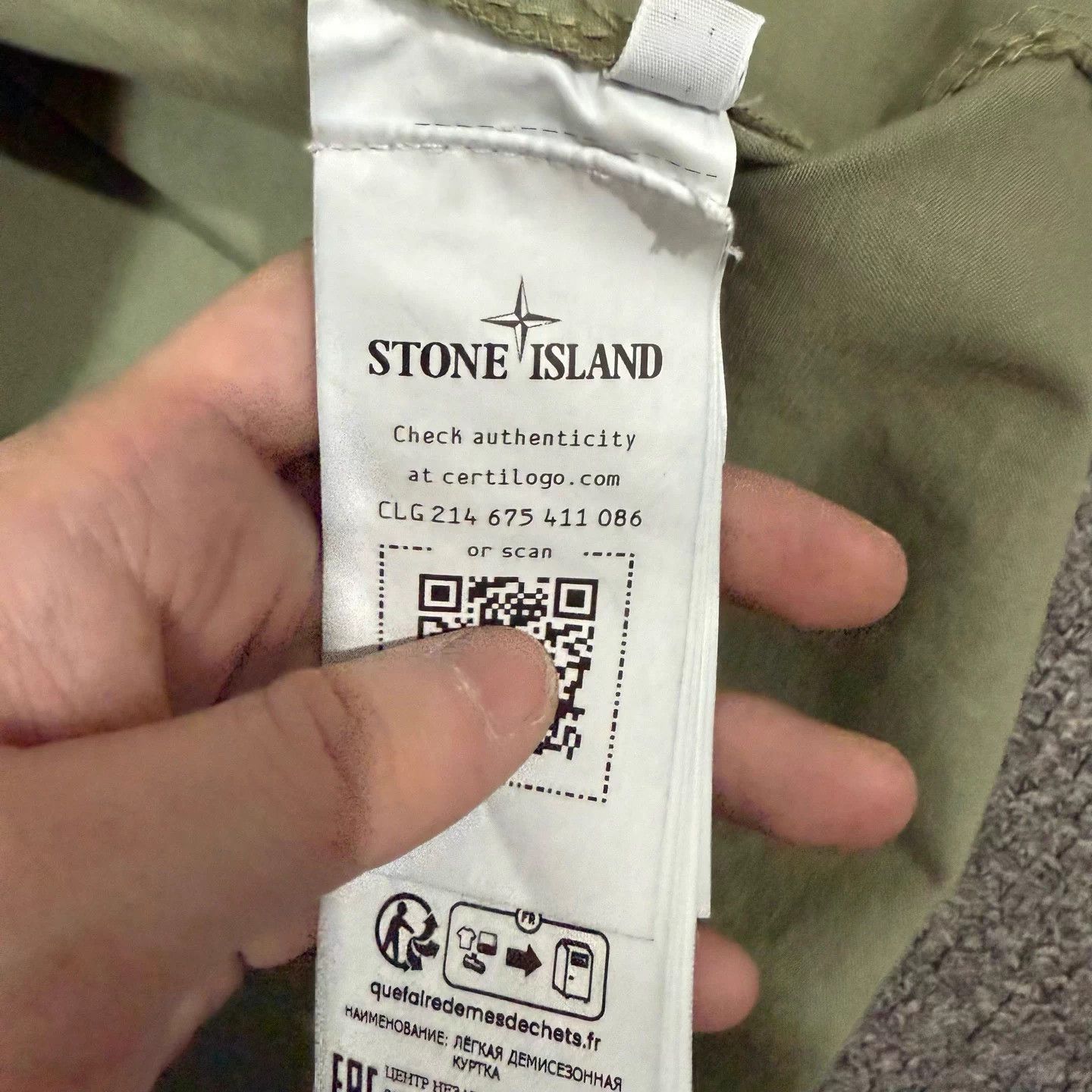 Stone Island Stone Island Washed Jacket 3XL 99 New Size US XXL / EU 58 / 5 - 4 Thumbnail