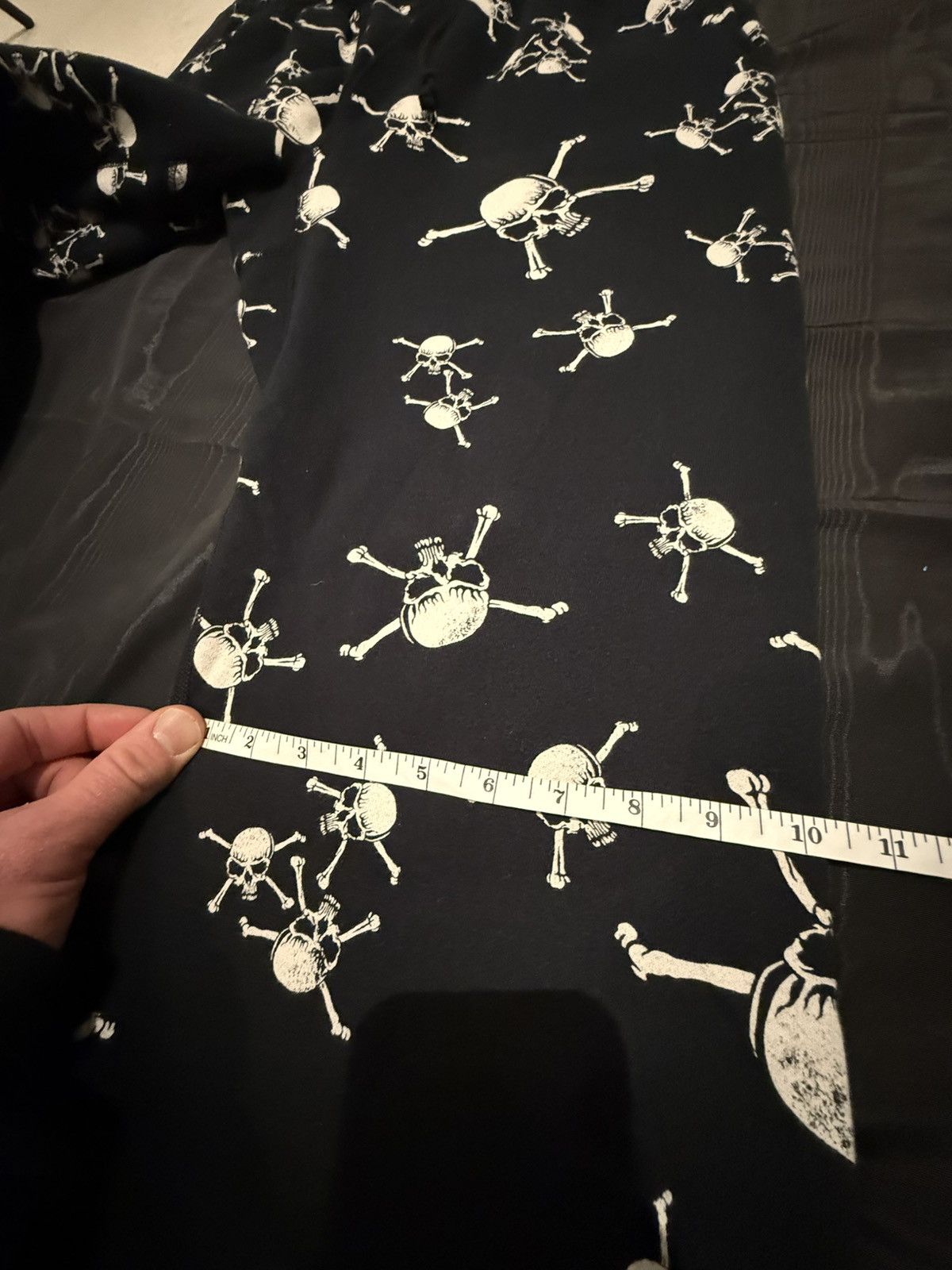 Saint Michael Saint Mxxxxxx skull black logo joggers sweatpants Michael L Size US 34 / EU 50 - 9 Thumbnail