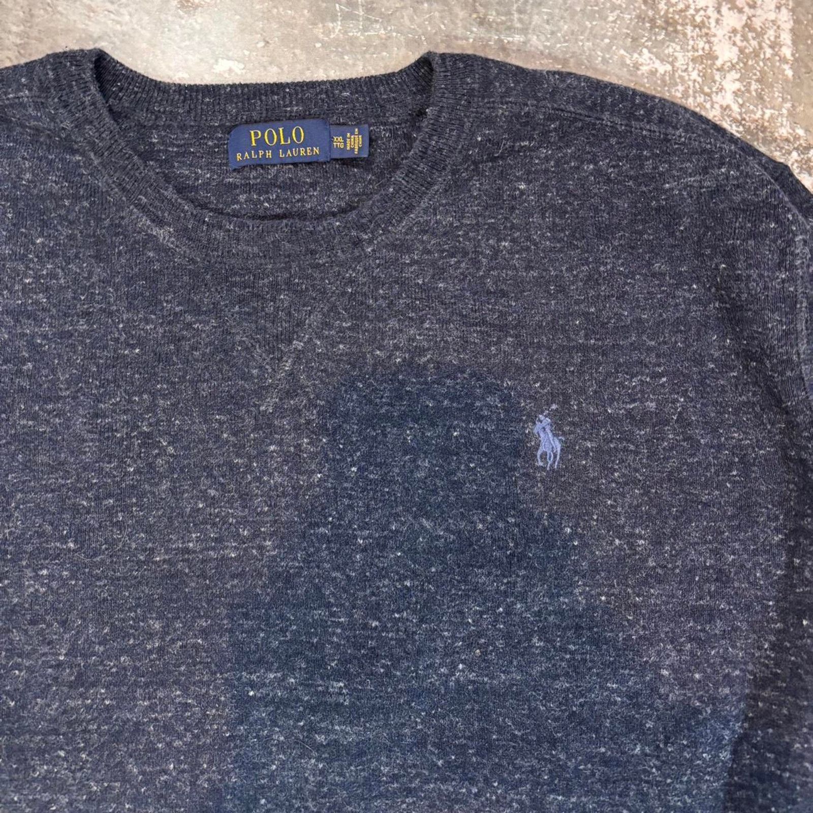 Polo Ralph Lauren Polo Ralph Lauren Heather Blue Sweater. Size XXL Size US XXL / EU 58 / 5 - 2 Thumbnail