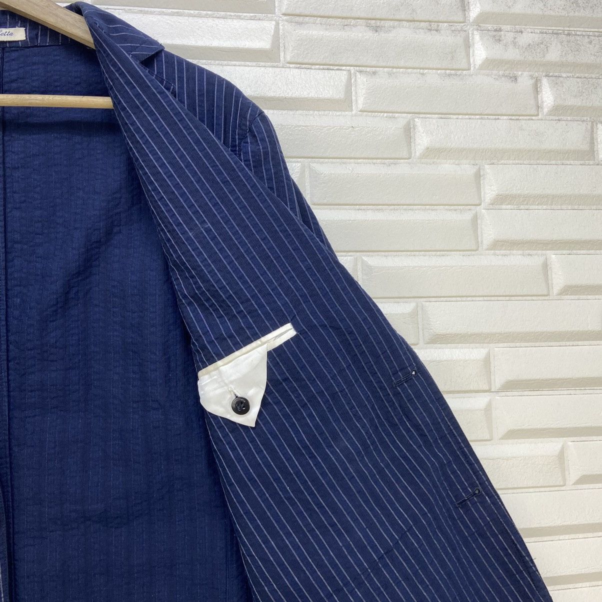 Other Italian Carracci Napoli Na Ggiacchetta Stripes Coat Blazer Size US M / EU 48-50 / 2 - 10 Thumbnail