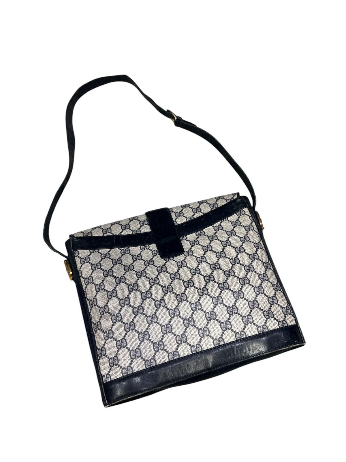 Gucci VINTAGE GUCCI FULL MONOGRAM SHOULDER BAG Size ONE SIZE - 2 Thumbnail