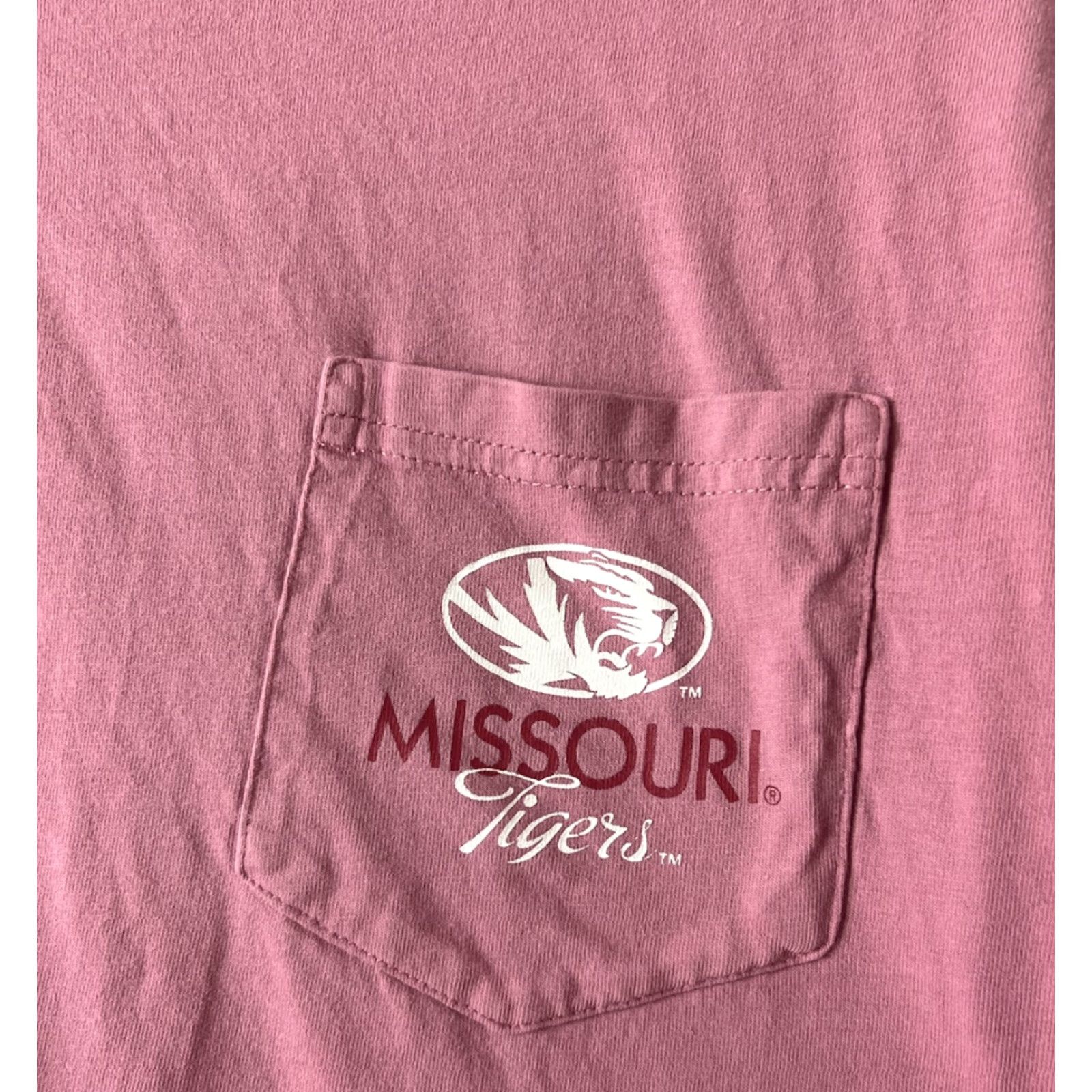 Champion VINTAGE Champion University Of Missouri Tigers Longsleeve T Shirt Women M Pink Crew Neck Shirt Size M / US 6-8 / IT 42-44 - 3 Thumbnail