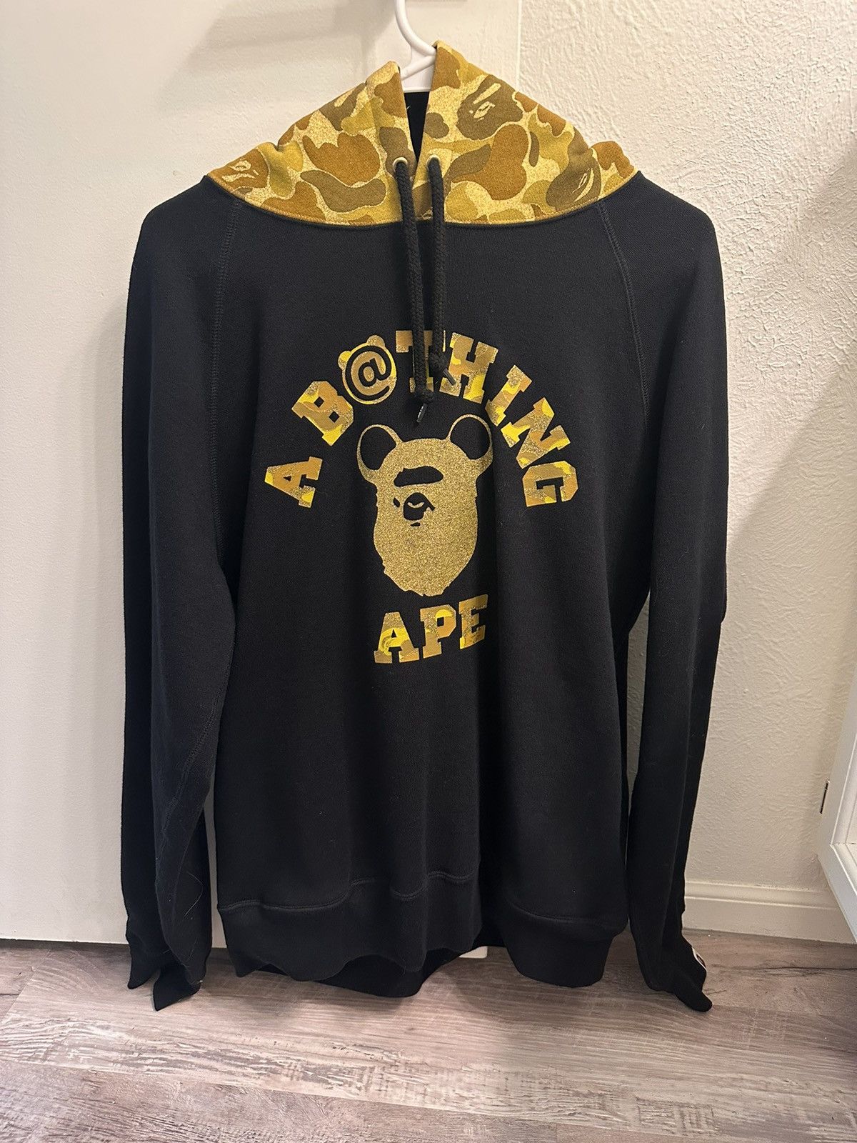 Bape × Medicom Toy Bape x Medicom Be@r College Pullover Hoodie Size US L / EU 52-54 / 3 - 1 Thumbnail