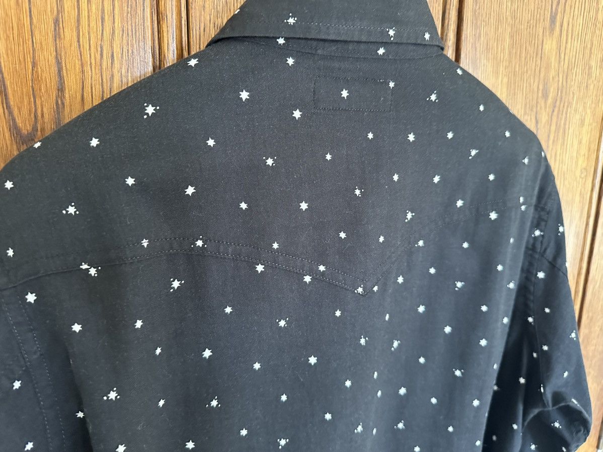 Saint Laurent Paris Grail SS16 Saint Laurent black shirt white star polka dot S Size US S / EU 44-46 / 1 - 20 Thumbnail