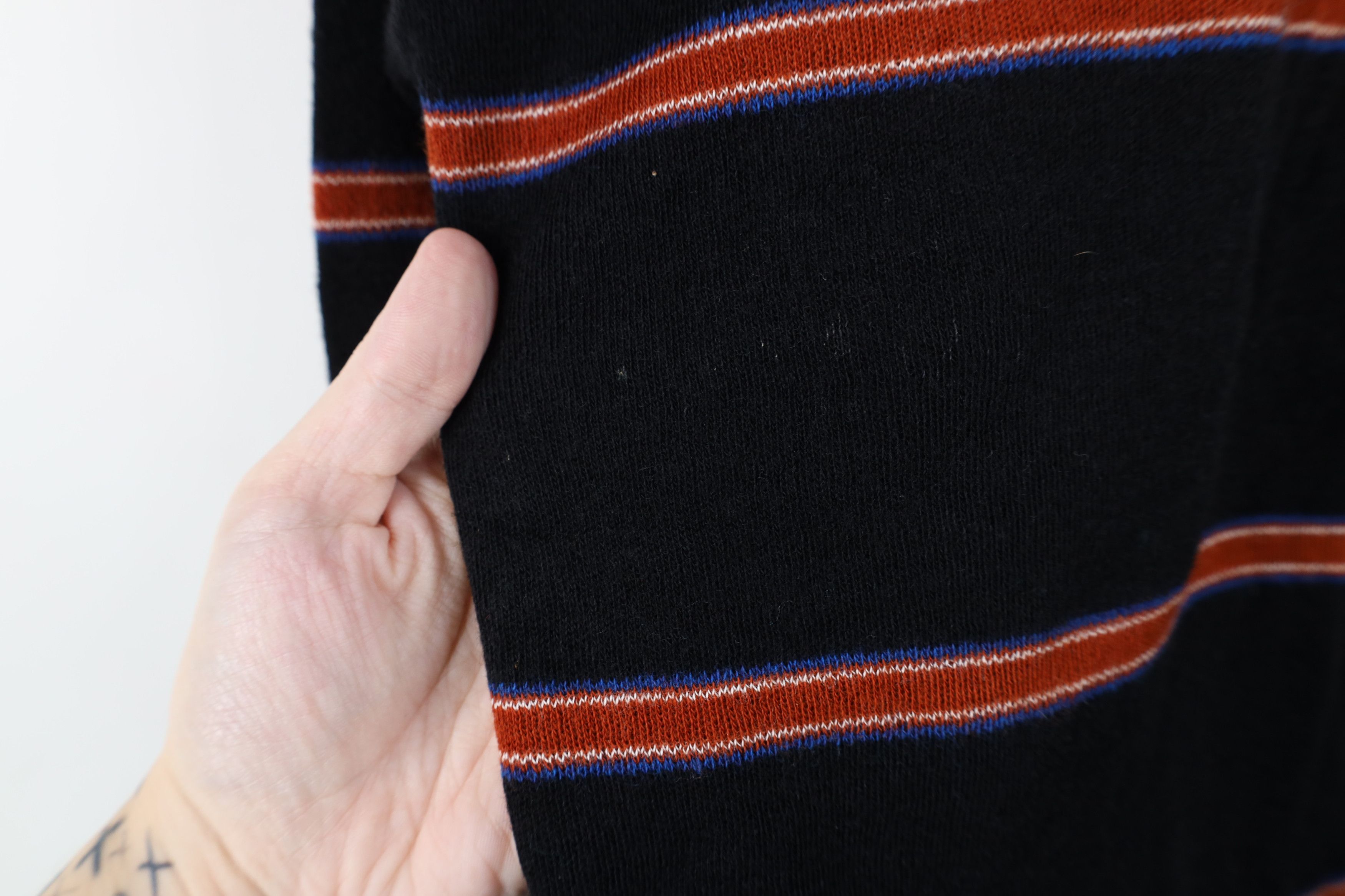 Vintage Deadstock Vintage 70s Streetwear Knit Collared Sweater Size US M / EU 48-50 / 2 - 7 Thumbnail