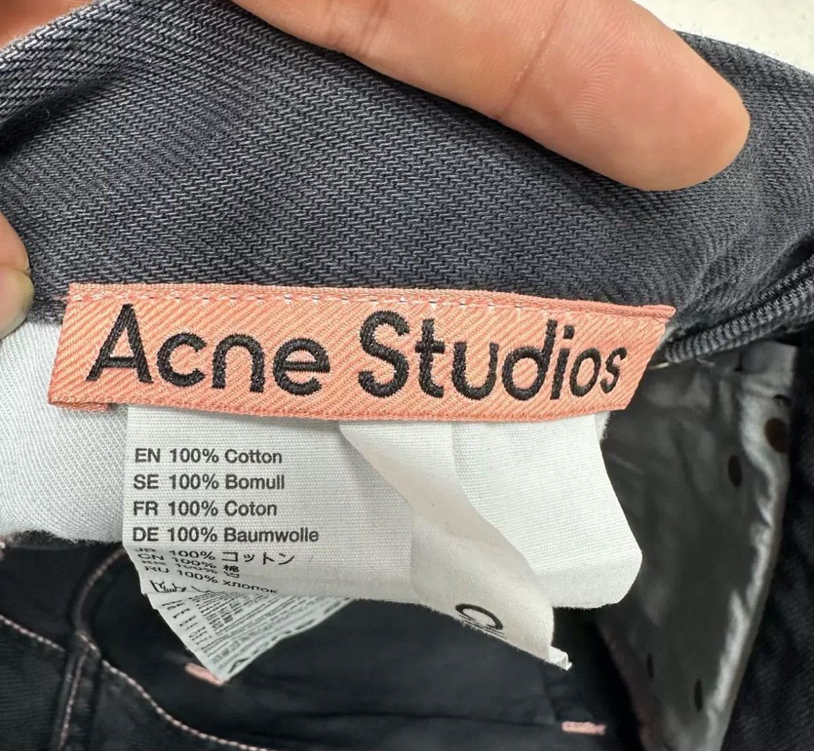 Acne Studios Acne studios Make old cropped jeans 2412-Nextarrow Size US 28 / EU 44 - 7 Thumbnail