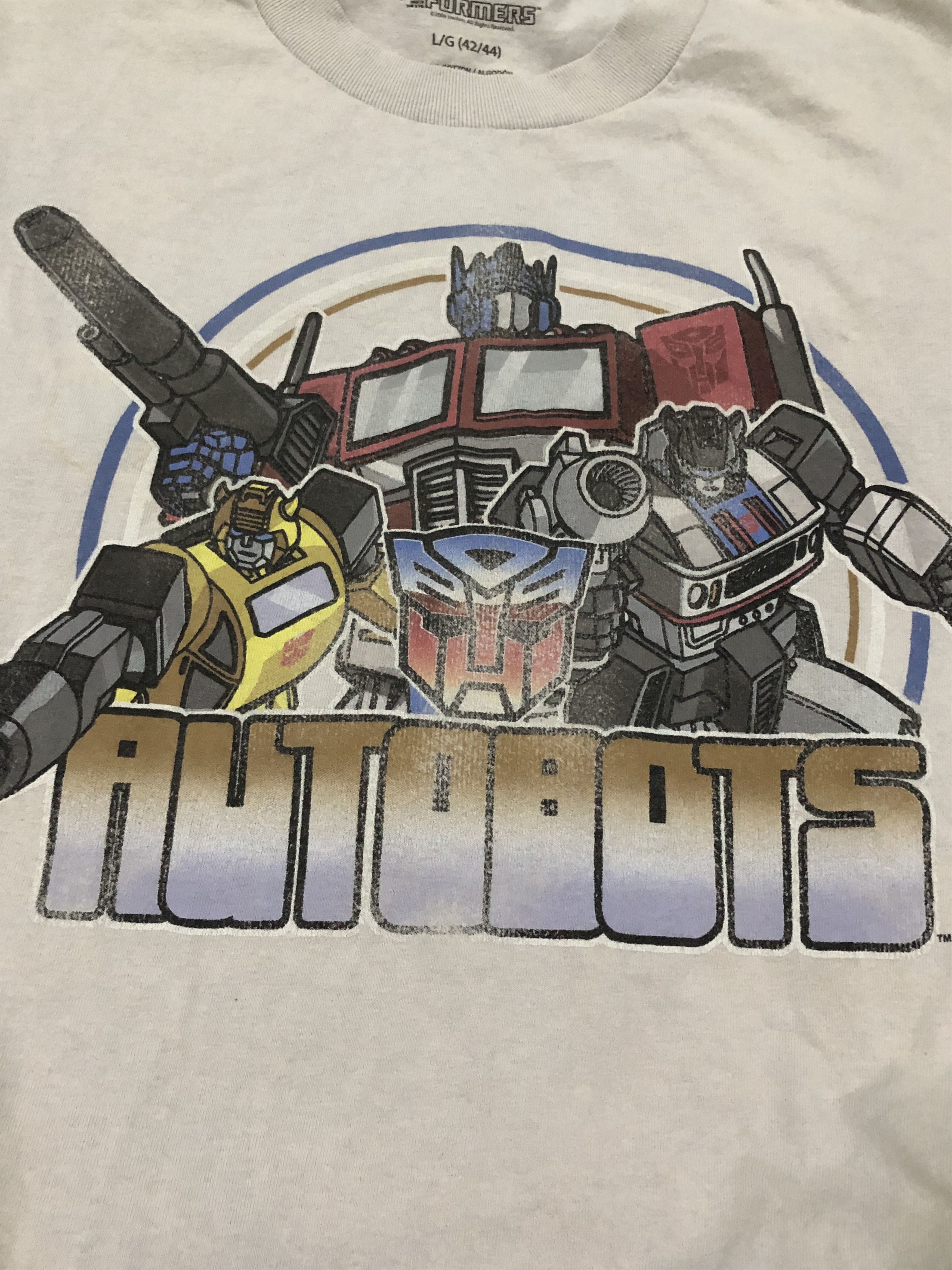 Transformers × Vintage Vintage Transformer Autobots Tshirt Size US L / EU 52-54 / 3 - 3 Thumbnail