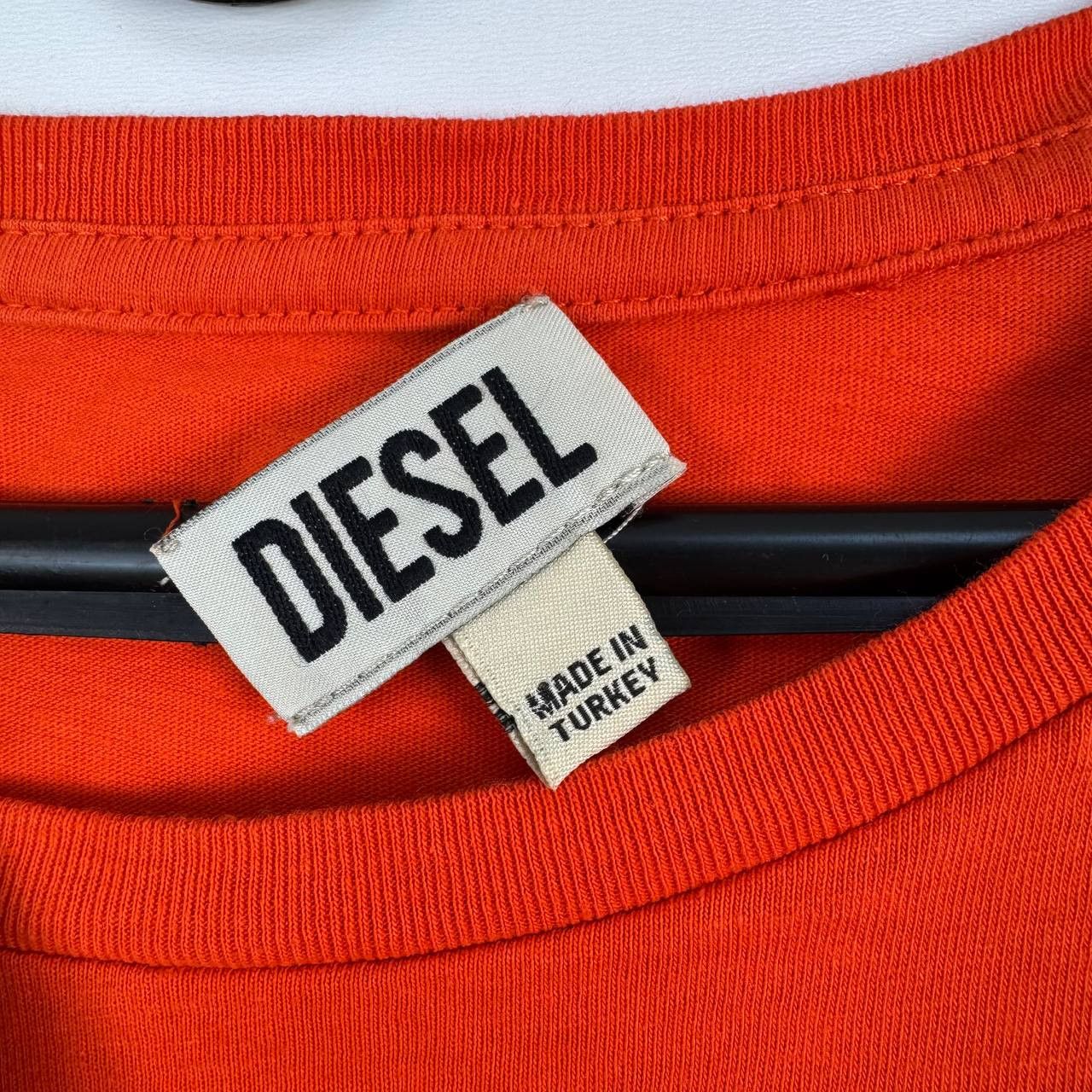 Diesel Diesel Skull Graphic T-Shirt Red Mens Size XXL Size US XXL / EU 58 / 5 - 3 Thumbnail