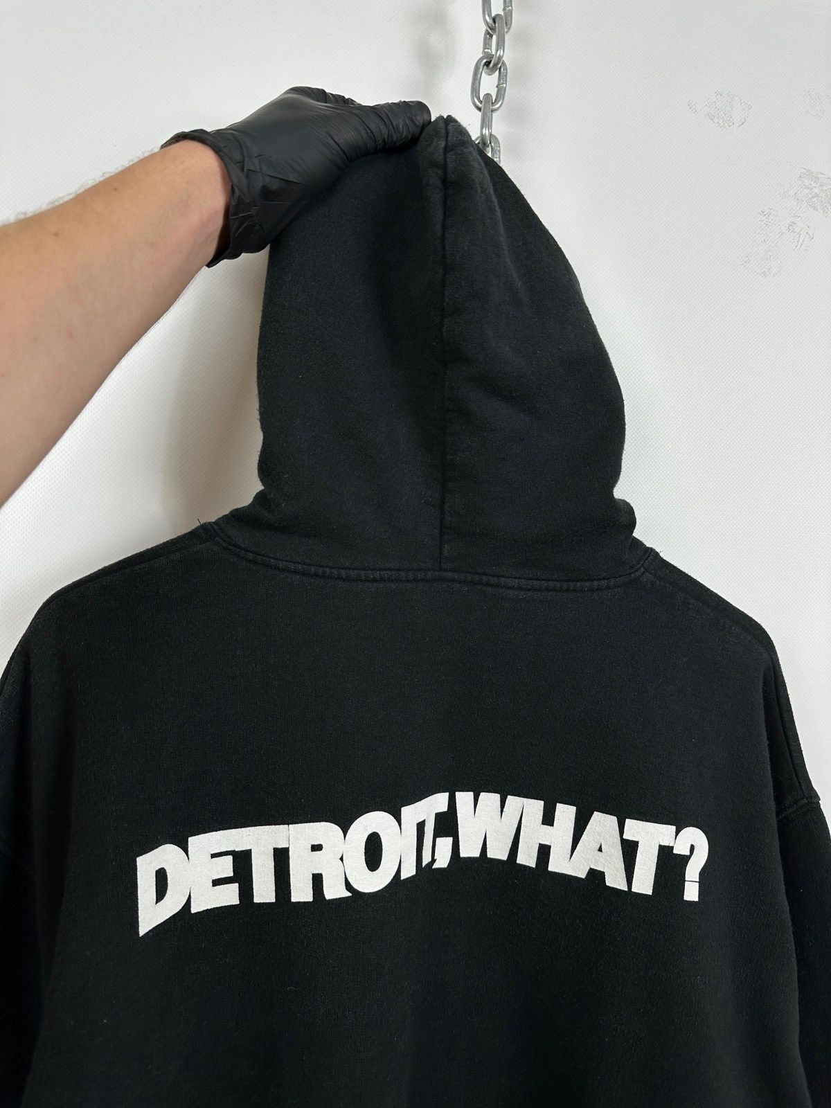 Eminem Vintage D12 Detroit What? Eminem Hoodie Size US XL / EU 56 / 4 - 18 Thumbnail