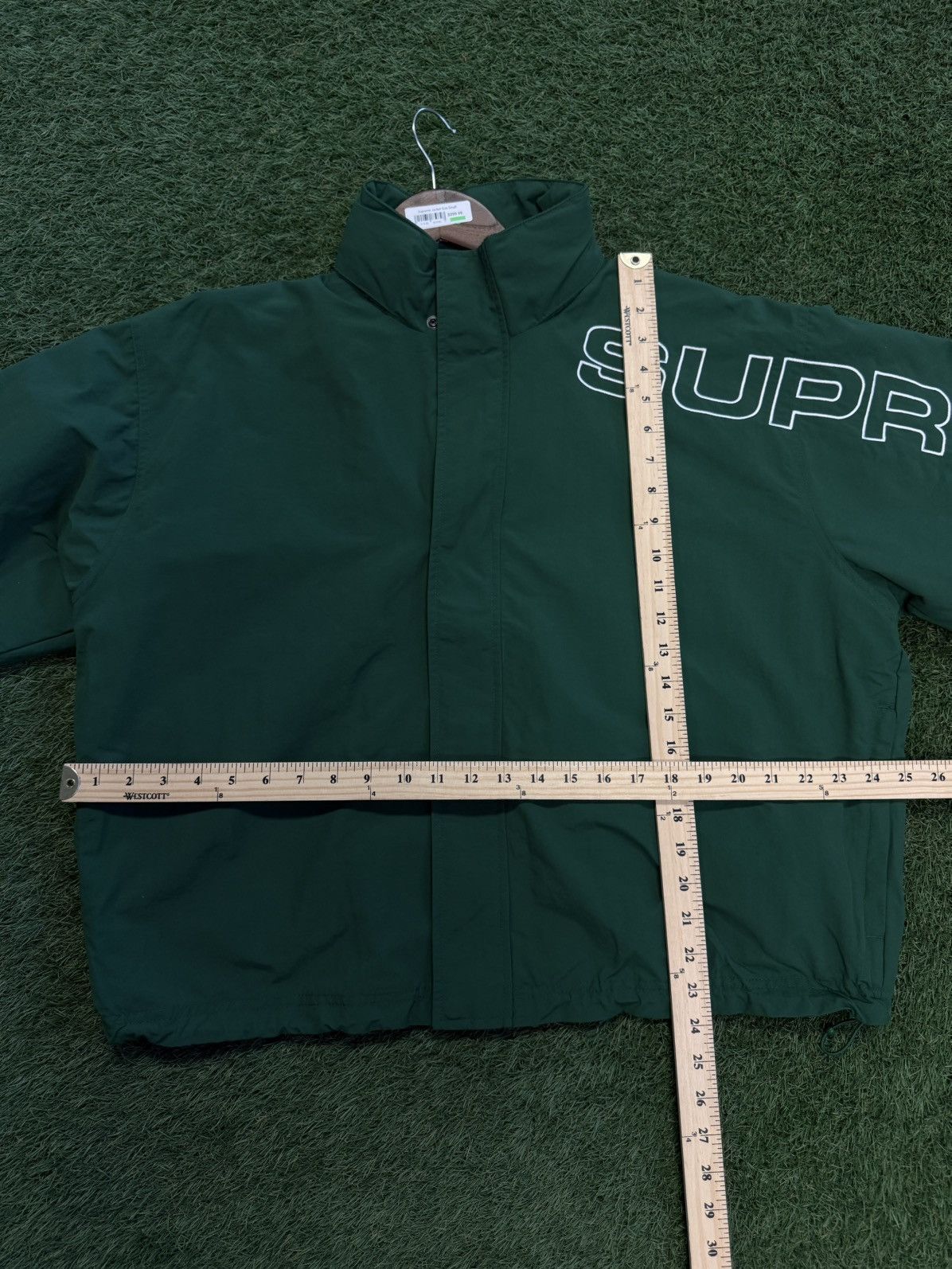 Supreme Supreme Track Jacket Size Small Green (NEW) Size US S / EU 44-46 / 1 - 6 Thumbnail