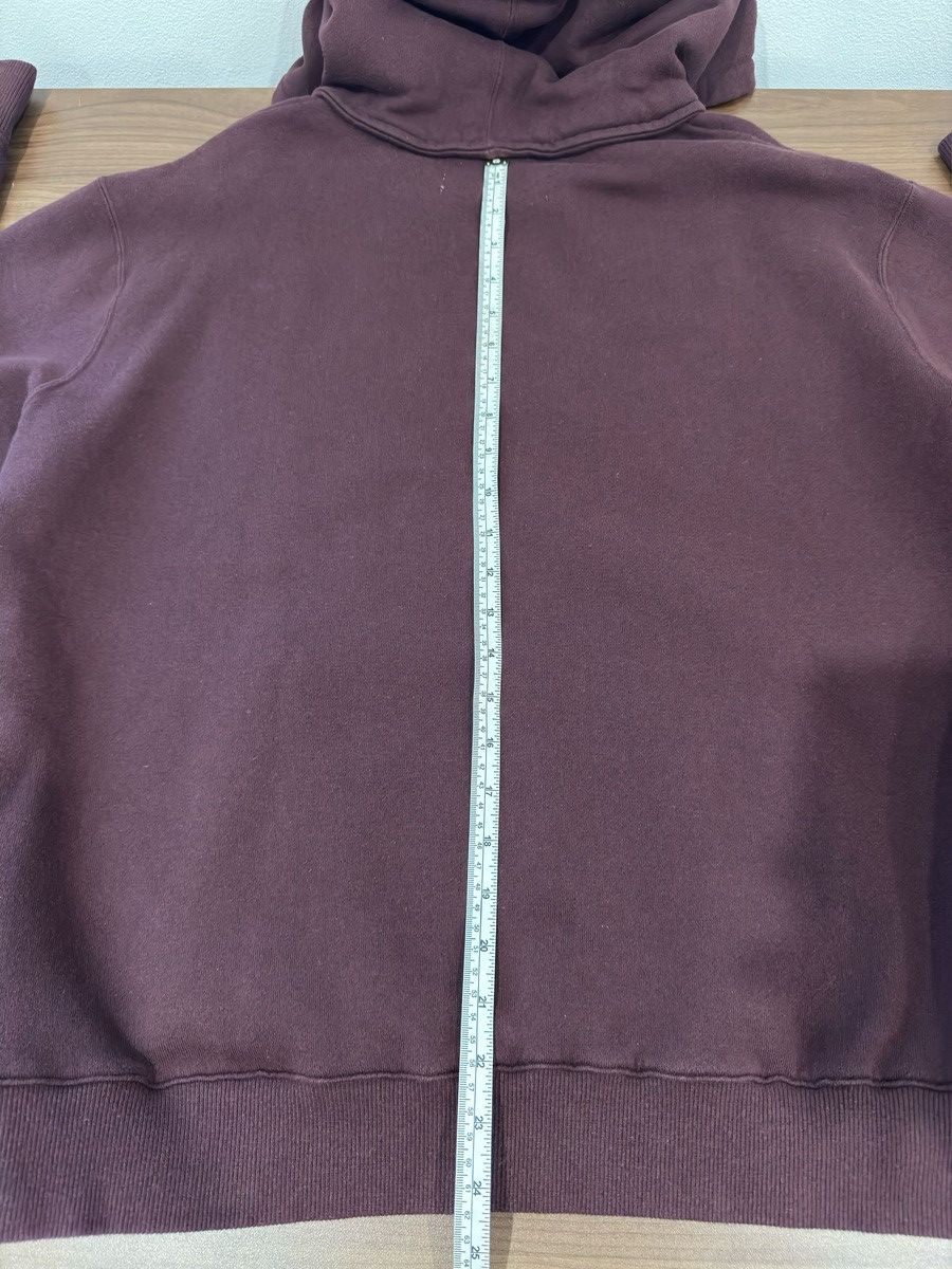 Robert Geller Bordeaux Market Hoodie Size M Size US M / EU 48-50 / 2 - 6 Thumbnail