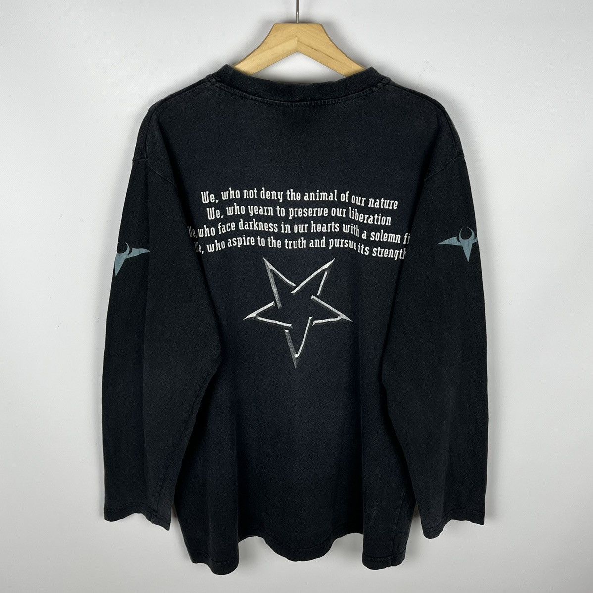 Band Tees Vintage Dimmu Borgir metal Death Cult Legion longsleeve 90’s Size US L / EU 52-54 / 3 - 14 Thumbnail