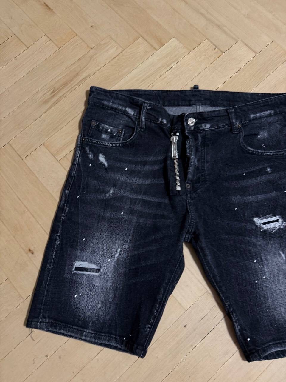 Dsquared2 Vintage Denim Shorts Dan Caten Size US 32 / EU 48 - 3 Thumbnail