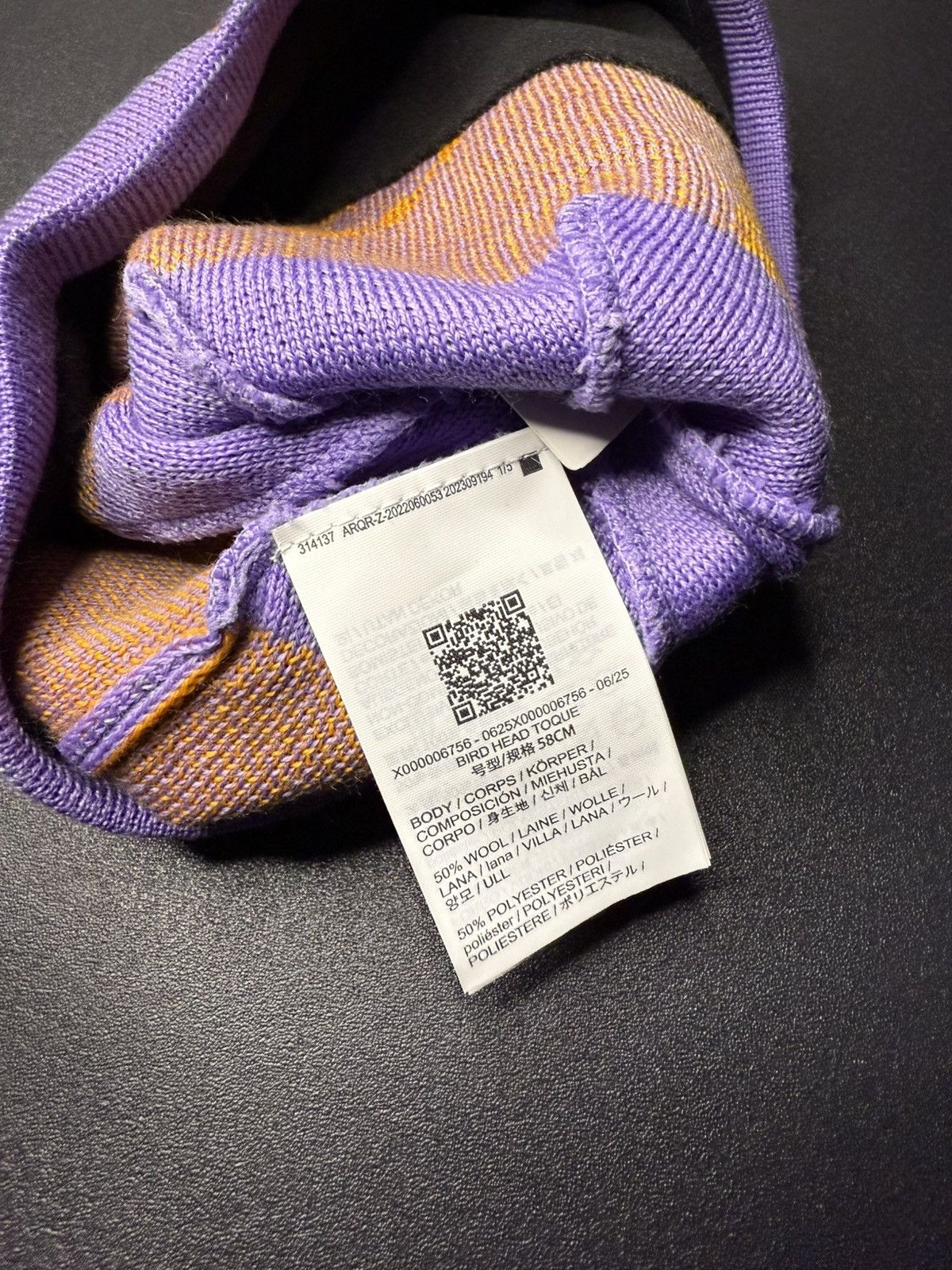 Arc'teryx Arc’Teryx Bird Head Toque beanie - Aster / Blaze - Deadstock Size ONE SIZE - 5 Thumbnail