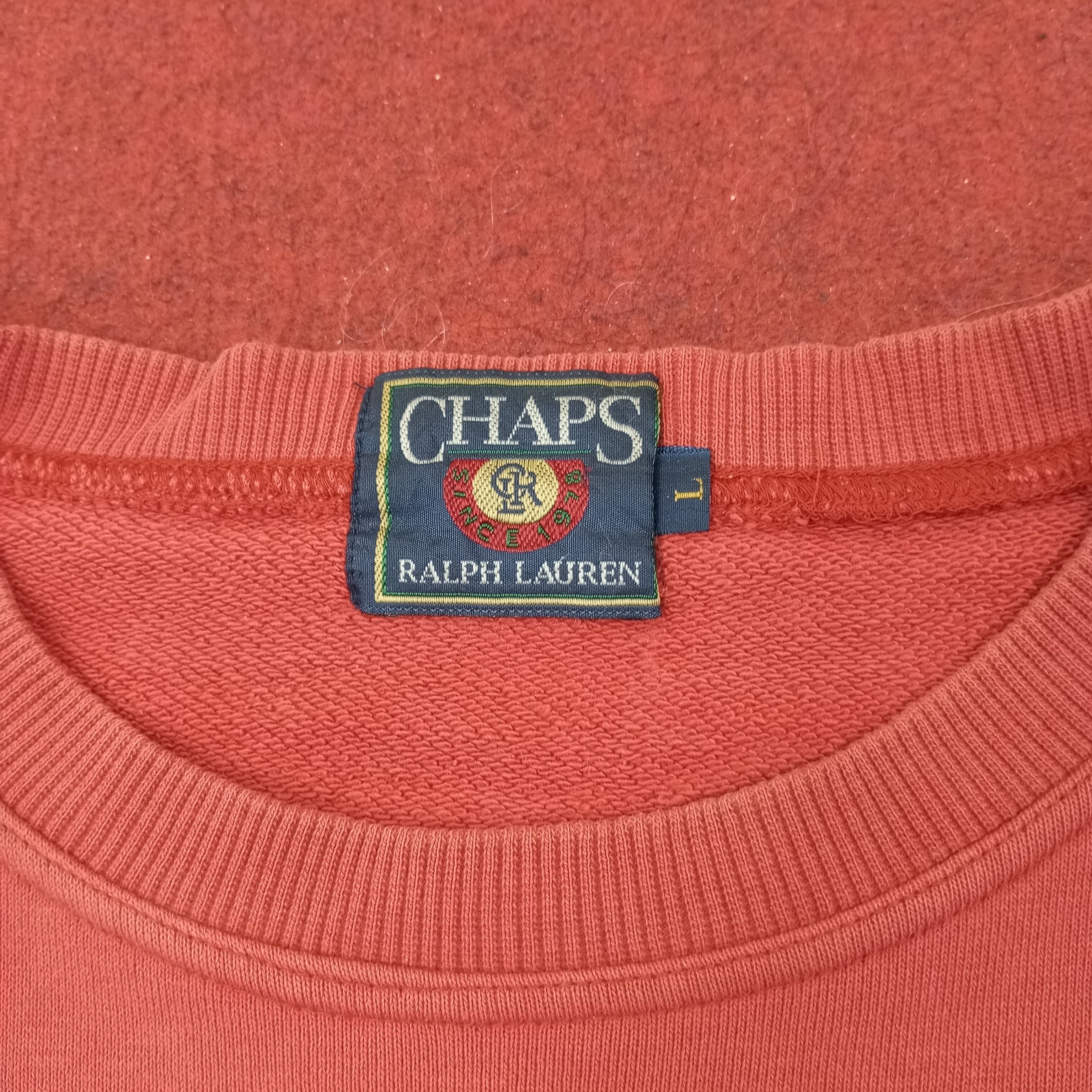 Chaps Ralph Lauren Chaps Ralph Lauren Fashion Style Sweatshirt c237n19 Size US XL / EU 56 / 4 - 7 Thumbnail