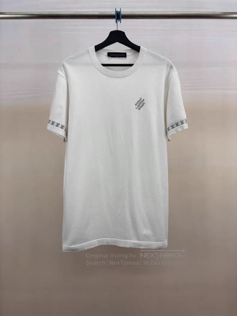 Louis Vuitton Louis Vuitton 24ss cuffs monogram logo knit short sleeves Size US M / EU 48-50 / 2 - 1 Thumbnail