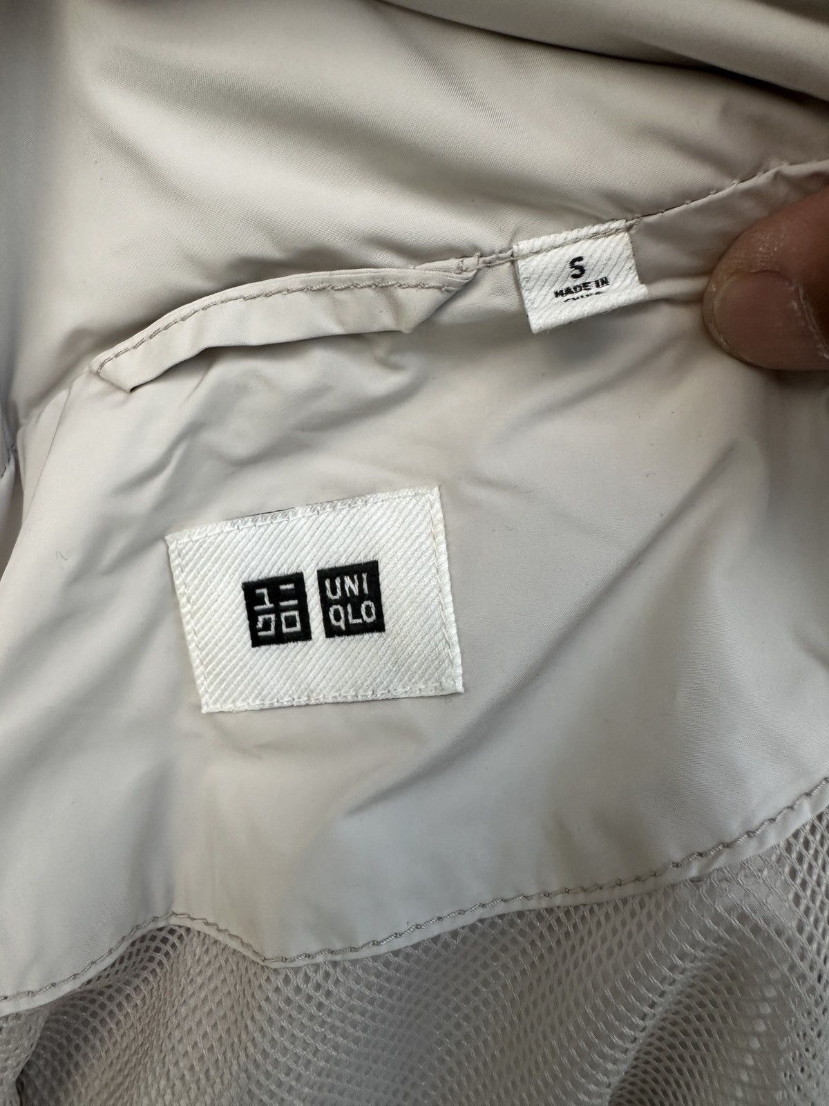 Uniqlo New Uniqlo Stand Collar Hoodie Jacket Natural Women's S Size S / US 4 / IT 40 - 7 Thumbnail
