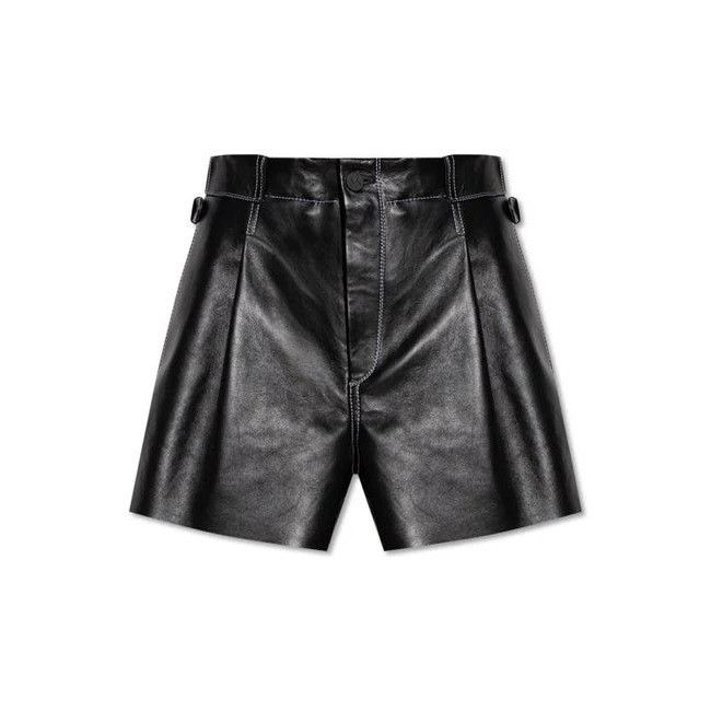 Other Black Leather Shorts - The Mannei -SAKIB -EU 40 / USA Size 1 Size 32" / US 10 / IT 46 - 3 Thumbnail