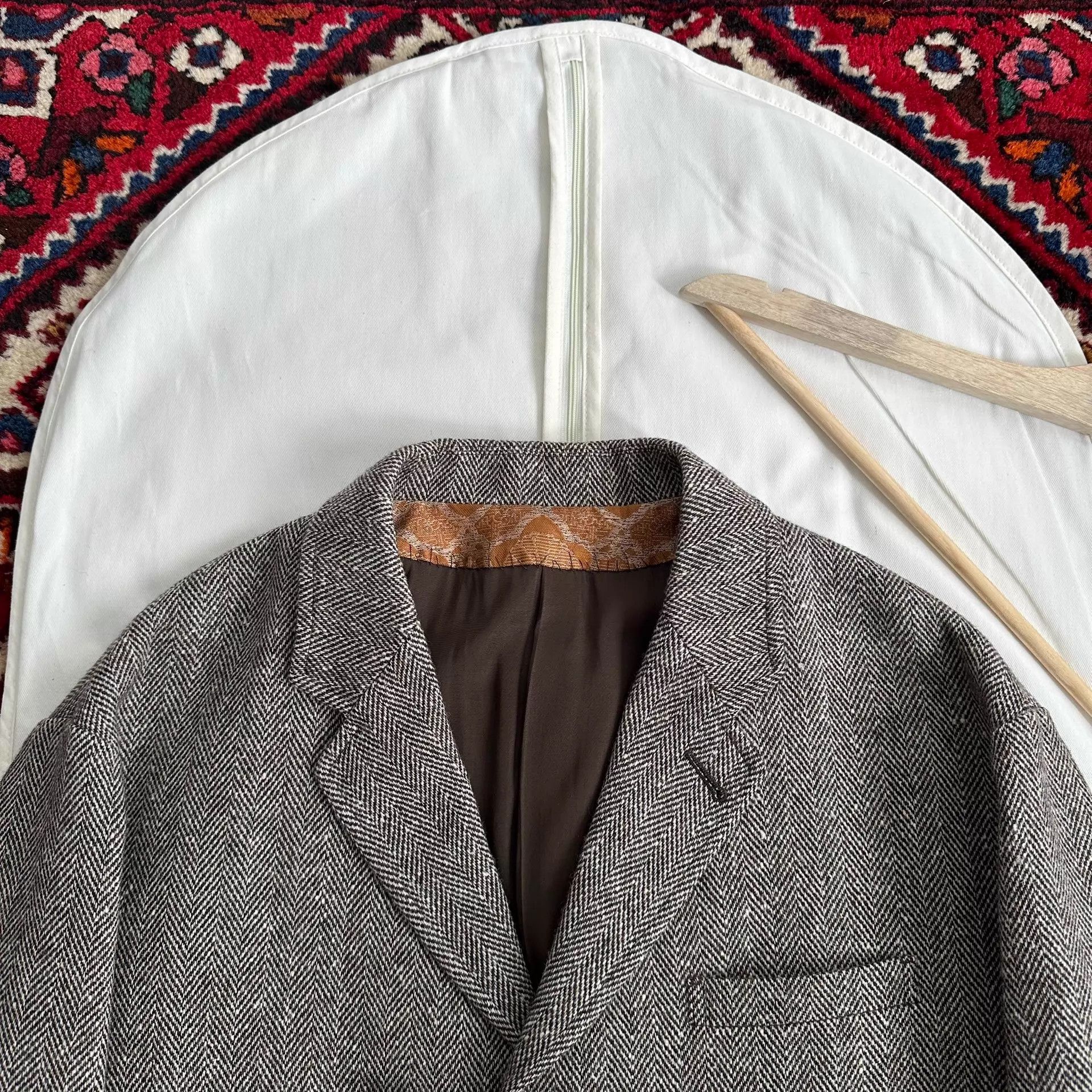Visvim VISVIM 24AW BOWEN BLAZER Size 2 DONEGAL TWEED Silk-Wool Size US M / EU 48-50 / 2 - 2 Thumbnail