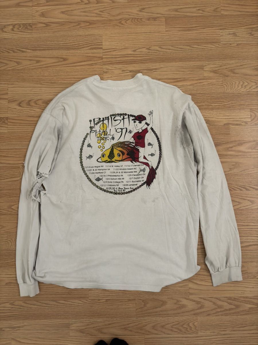 Vintage Thrashed Jim Pollock x Phish Tee Size US L / EU 52-54 / 3 - 5 Thumbnail