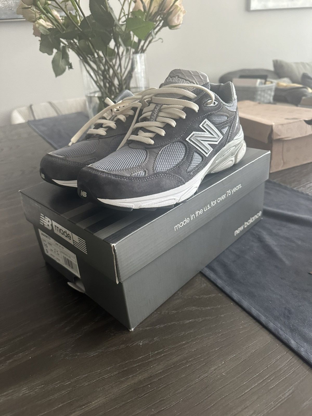 Kith × New Balance New Balance kith 990v3 Tornado Size US 10 / EU 43 - 1 Thumbnail