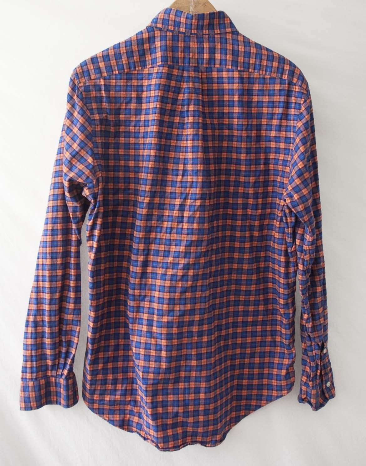 Ralph Lauren Ralph Lauren Shirt Flannel Size M Blue / Orange Size US M / EU 48-50 / 2 - 7 Thumbnail