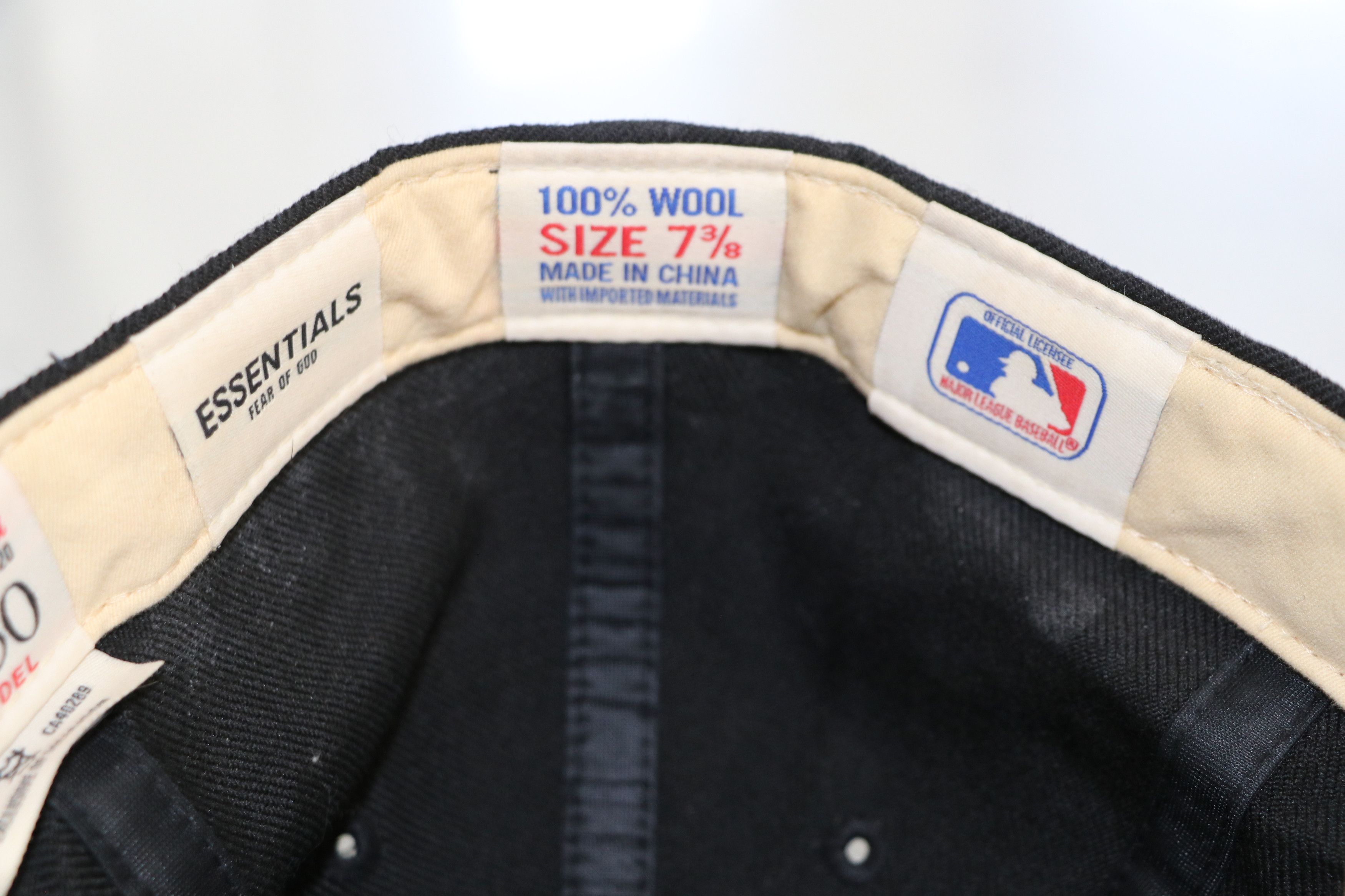 Fear of God × New Era Fear of God x New Era 59fitted wool baseball cap sz. 7 3/8 Size ONE SIZE - 6 Thumbnail