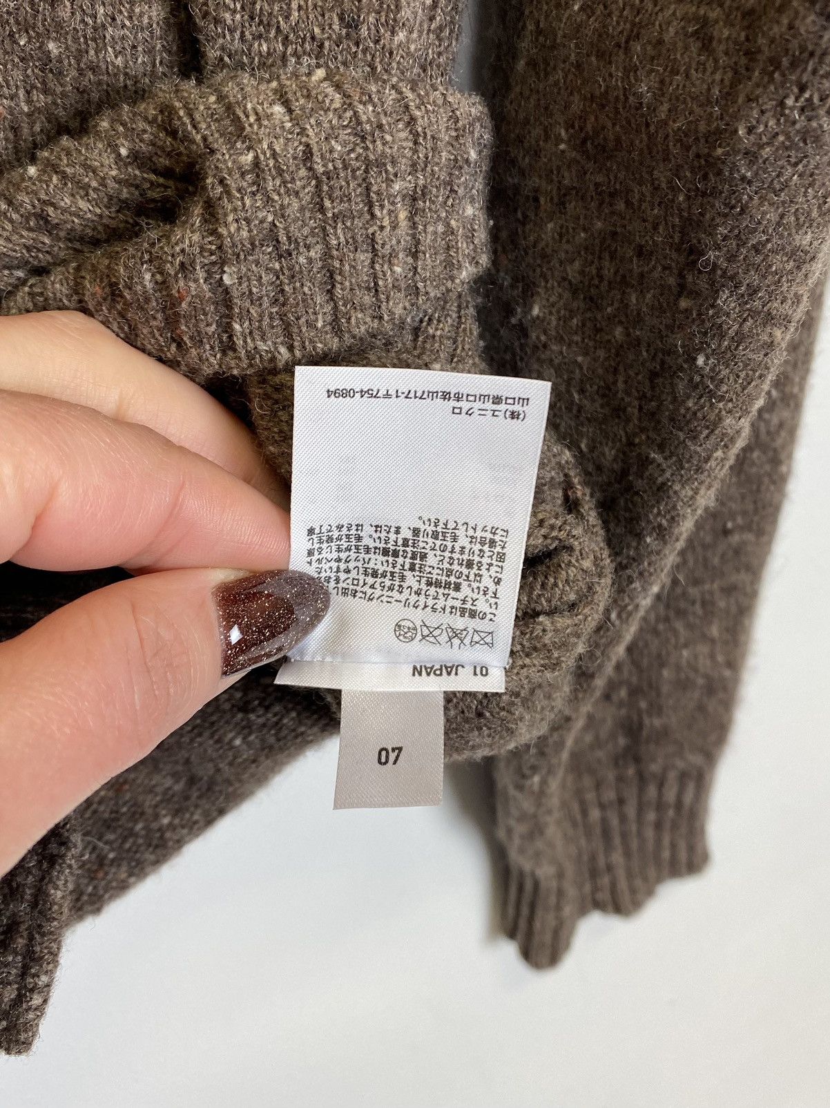 Uniqlo Uniqlo Wool/Nylon Men’s Cardigan Chunky Knit V-Neck Luxury Size US M / EU 48-50 / 2 - 6 Thumbnail