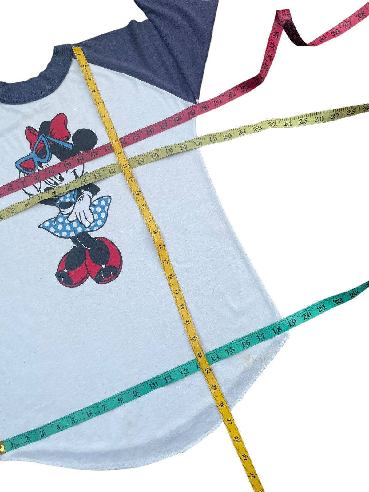 Mickey Mouse Vintage Minnie Mouse Raglan Size US S / EU 44-46 / 1 - 9 Thumbnail